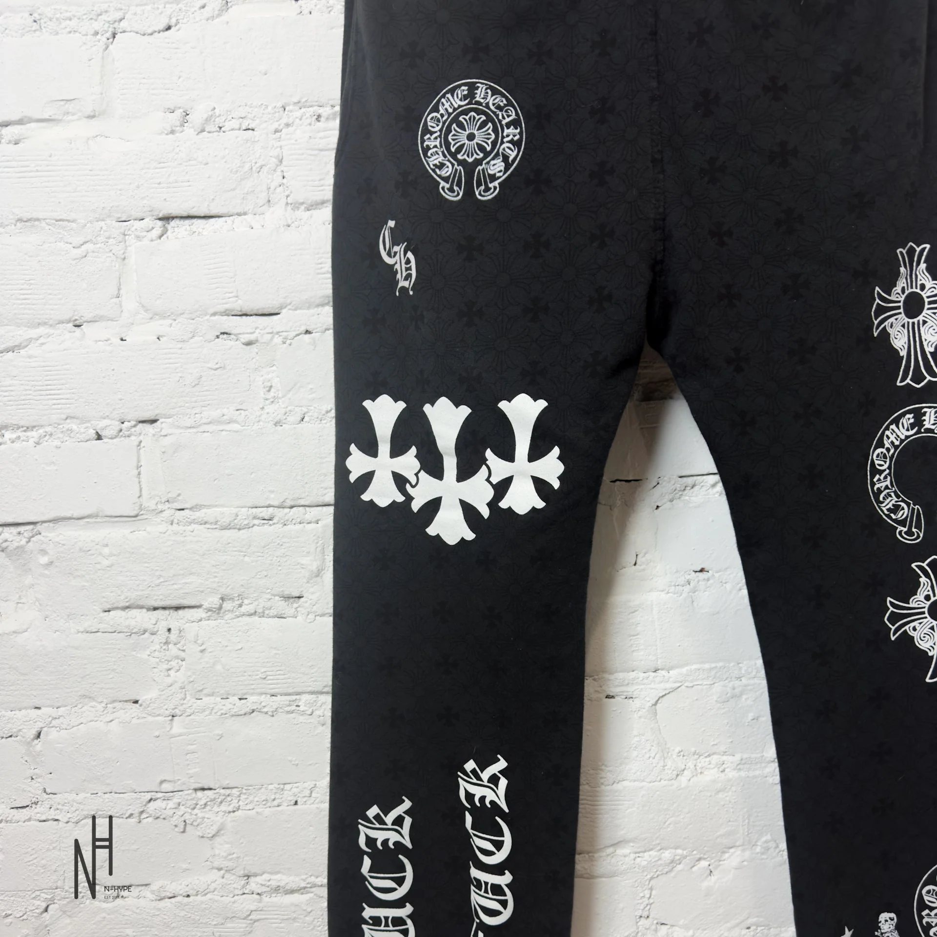 Chrome Hearts Black Sweatpants - Image 4