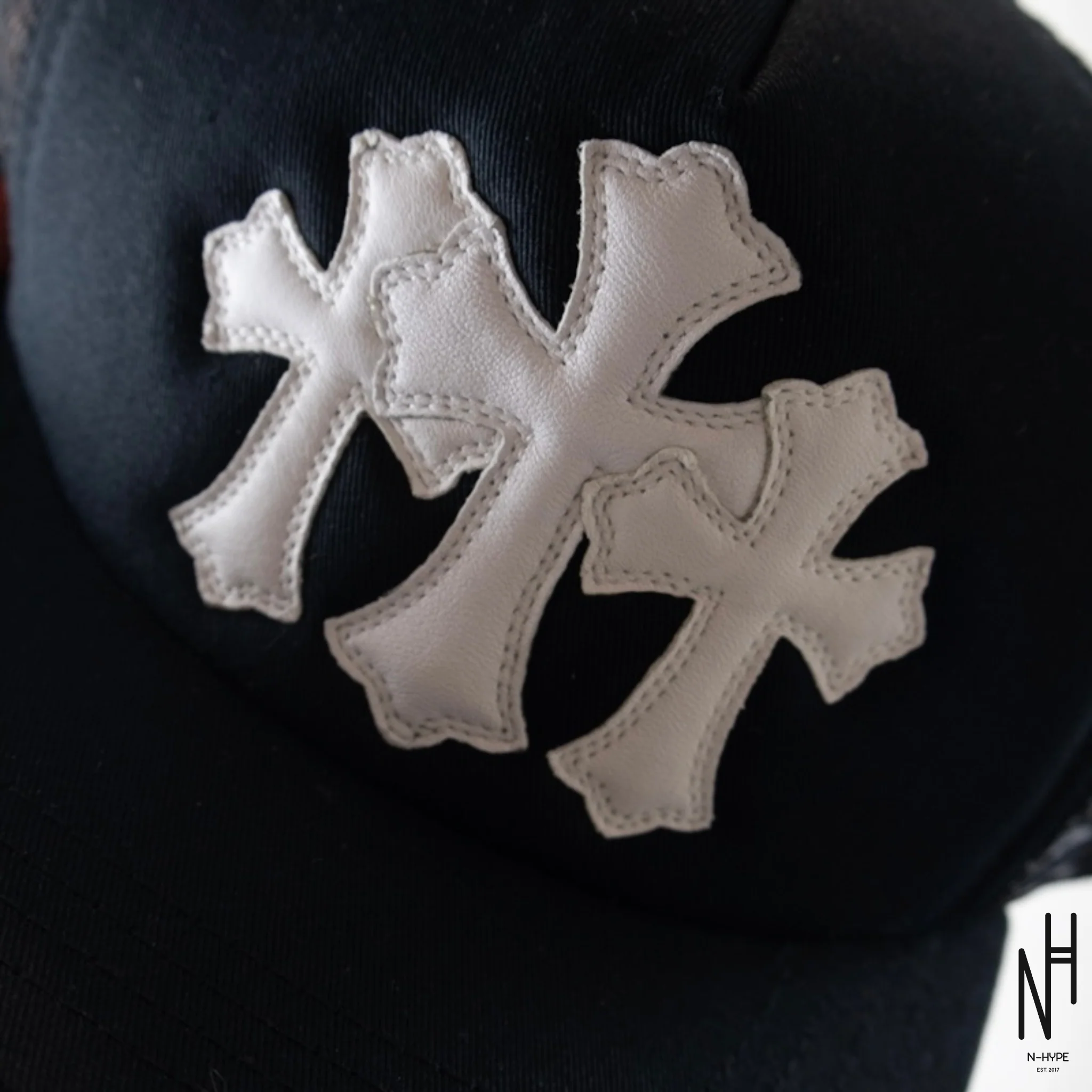 Chrome Hearts Cemetery Trucker Hat Black - Image 2