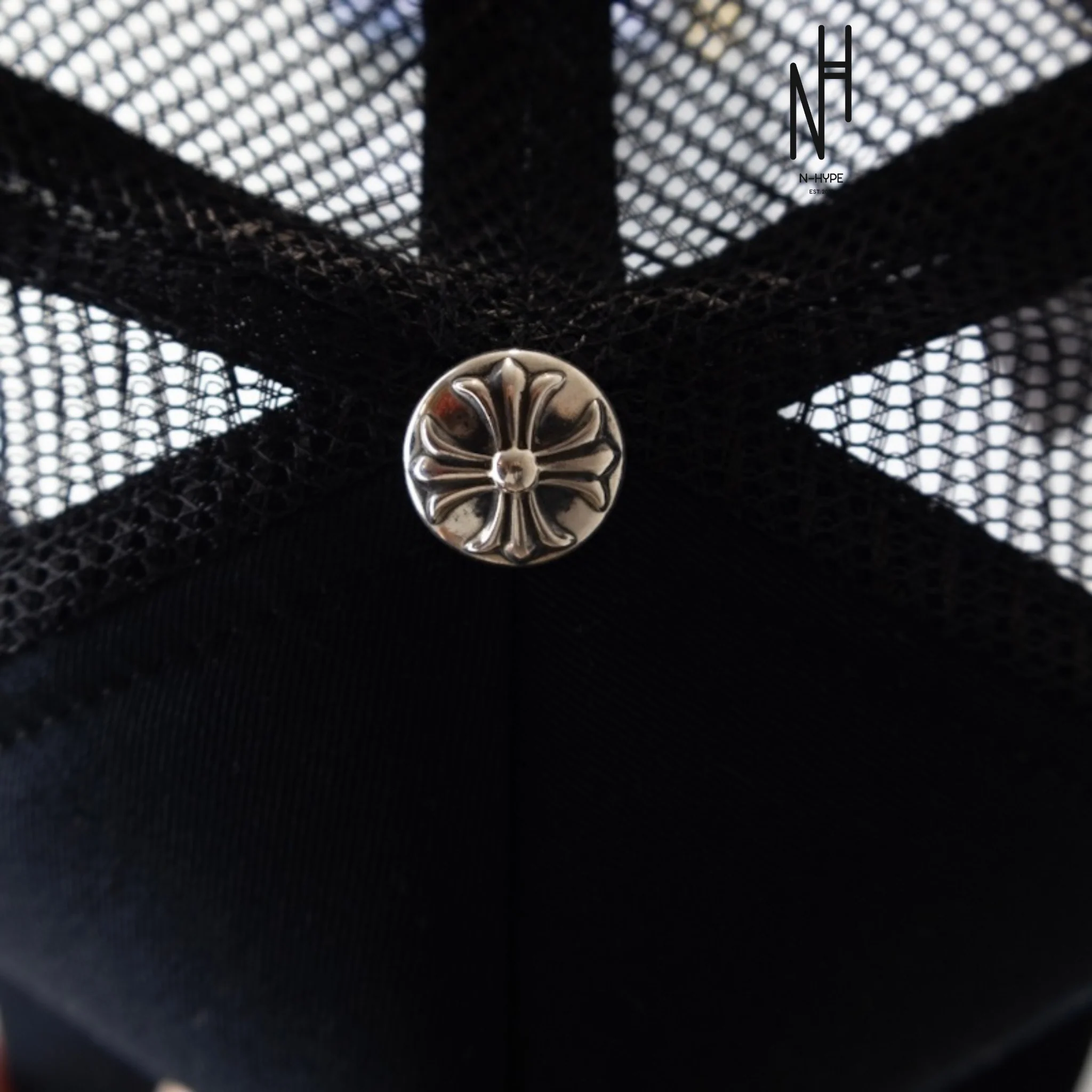 Chrome Hearts Cemetery Trucker Hat Black - Image 3
