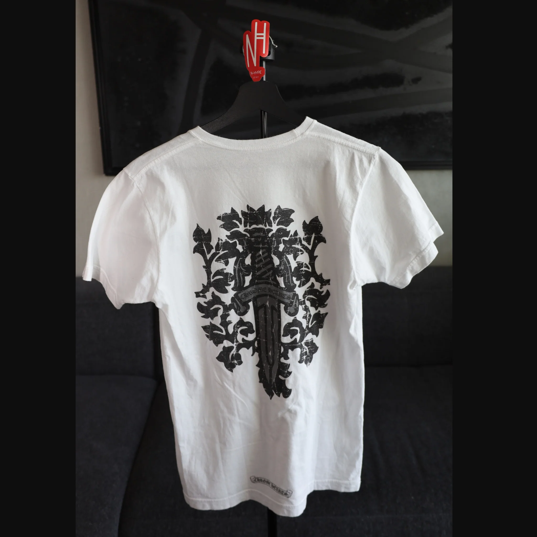Chrome Hearts Dagger OG Logo Pocket Tee - Image 2