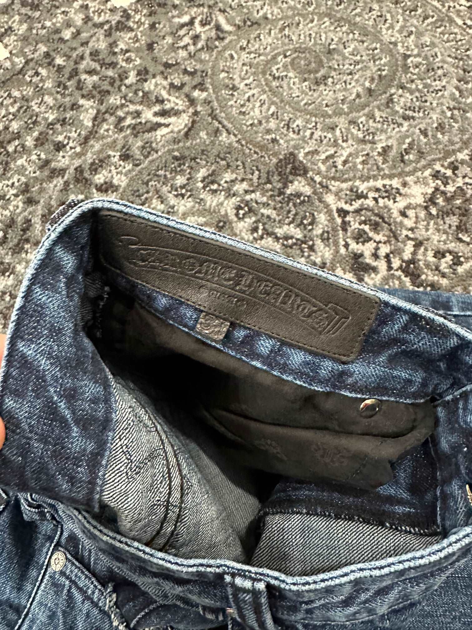 Chrome Hearts Denim Shorts - Image 7
