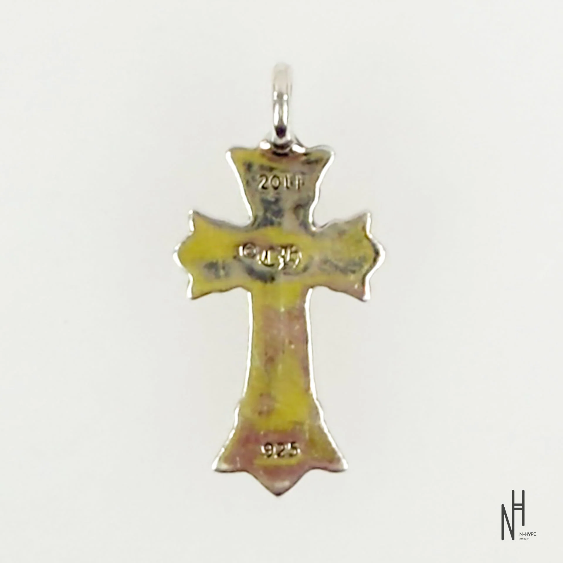 Chrome Hearts Double Cross Charm Pendant - Image 2