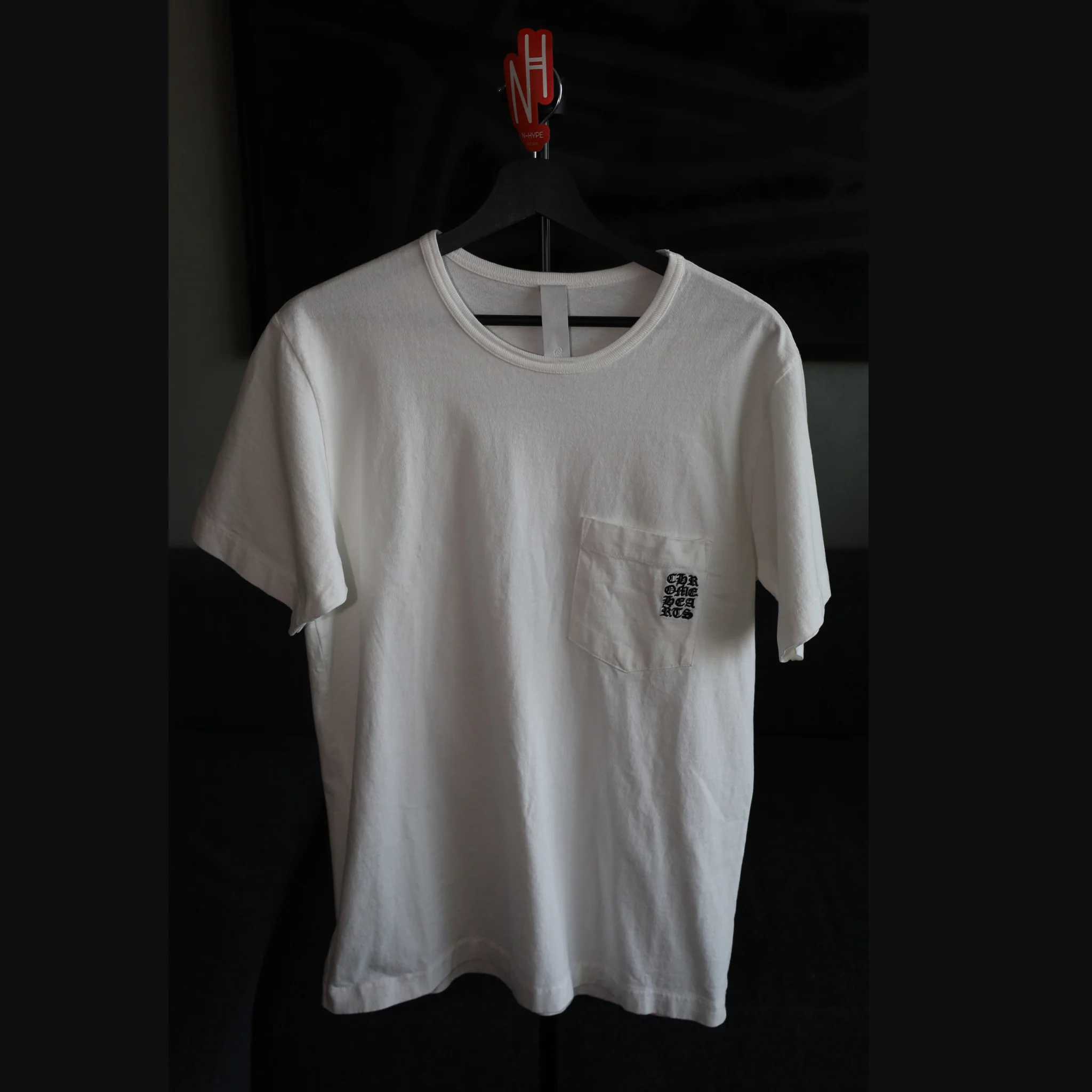Chrome Hearts Embroidered Logo Pocket Tee T-Shirt White
