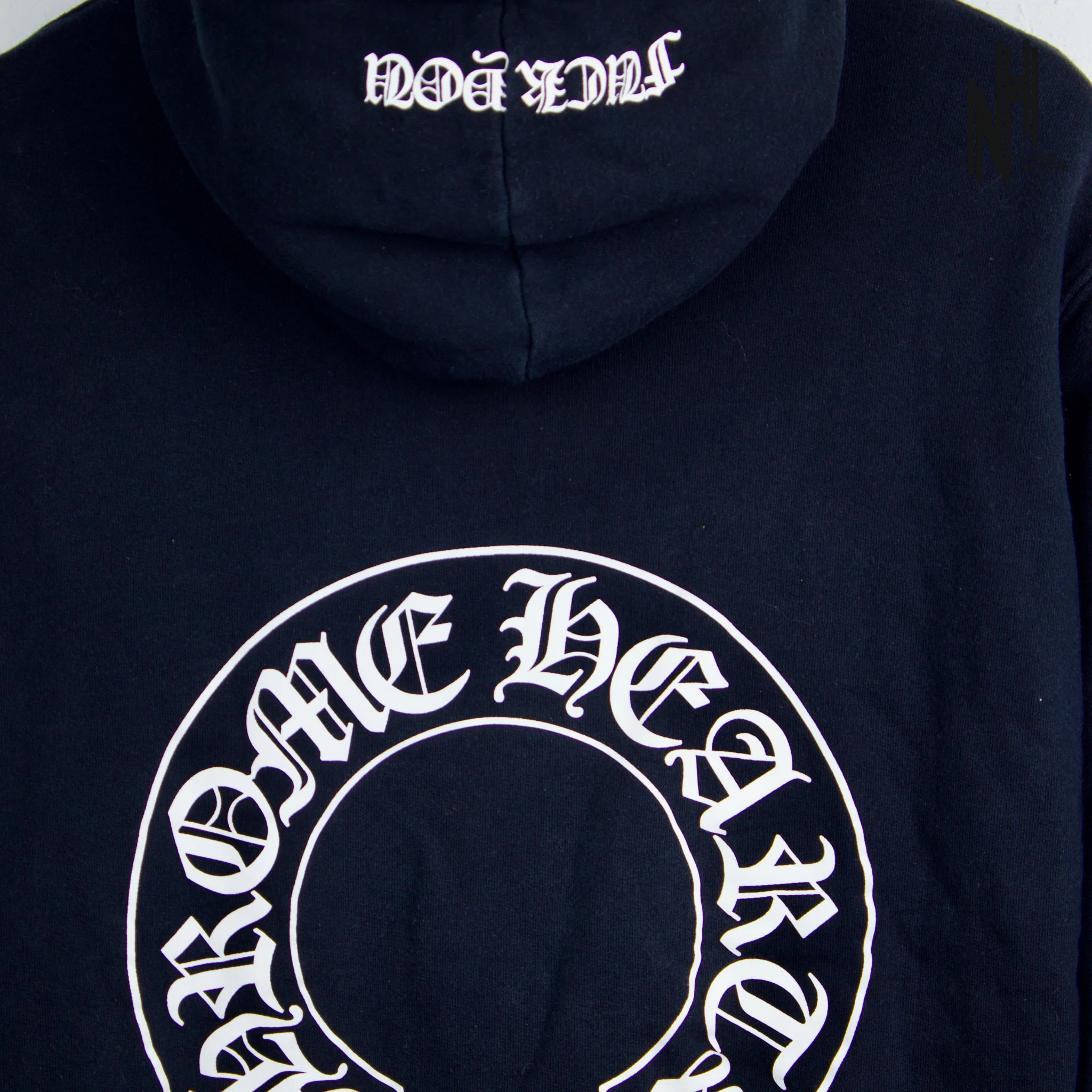 Chrome Hearts Fuck You Horseshoe Thermal Black Hoodie - Image 5