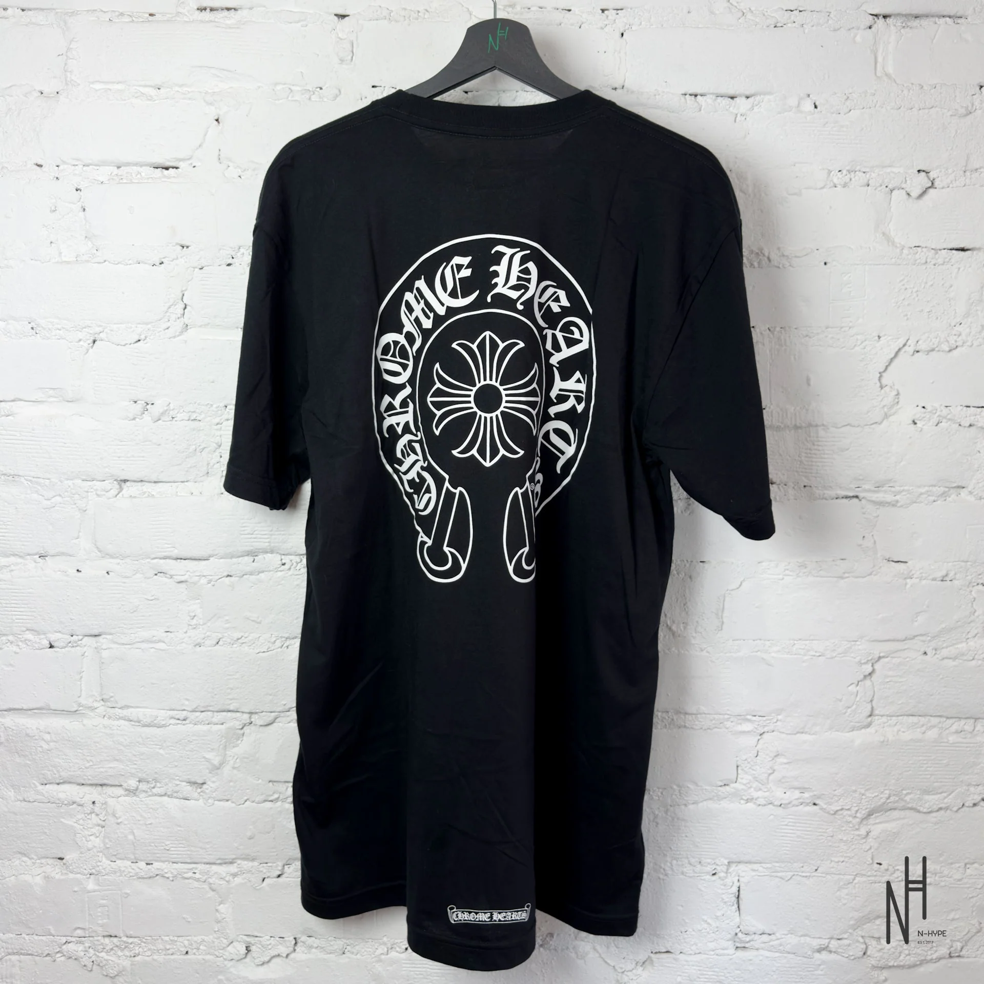 Chrome Hearts Horse Shoe Logo Pocket T-shirt /Black - Image 2