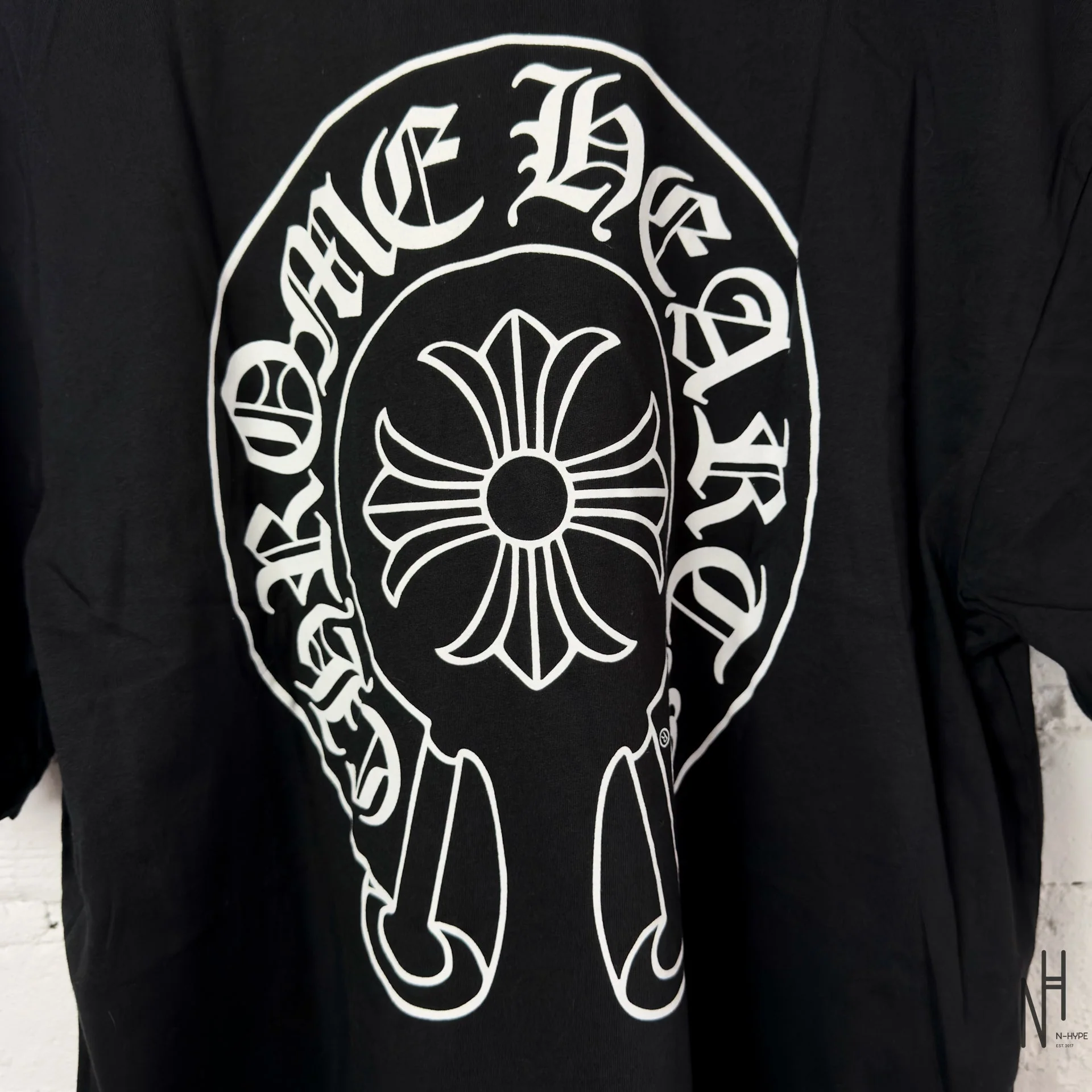 Chrome Hearts Horse Shoe Logo Pocket T-shirt /Black - Image 3