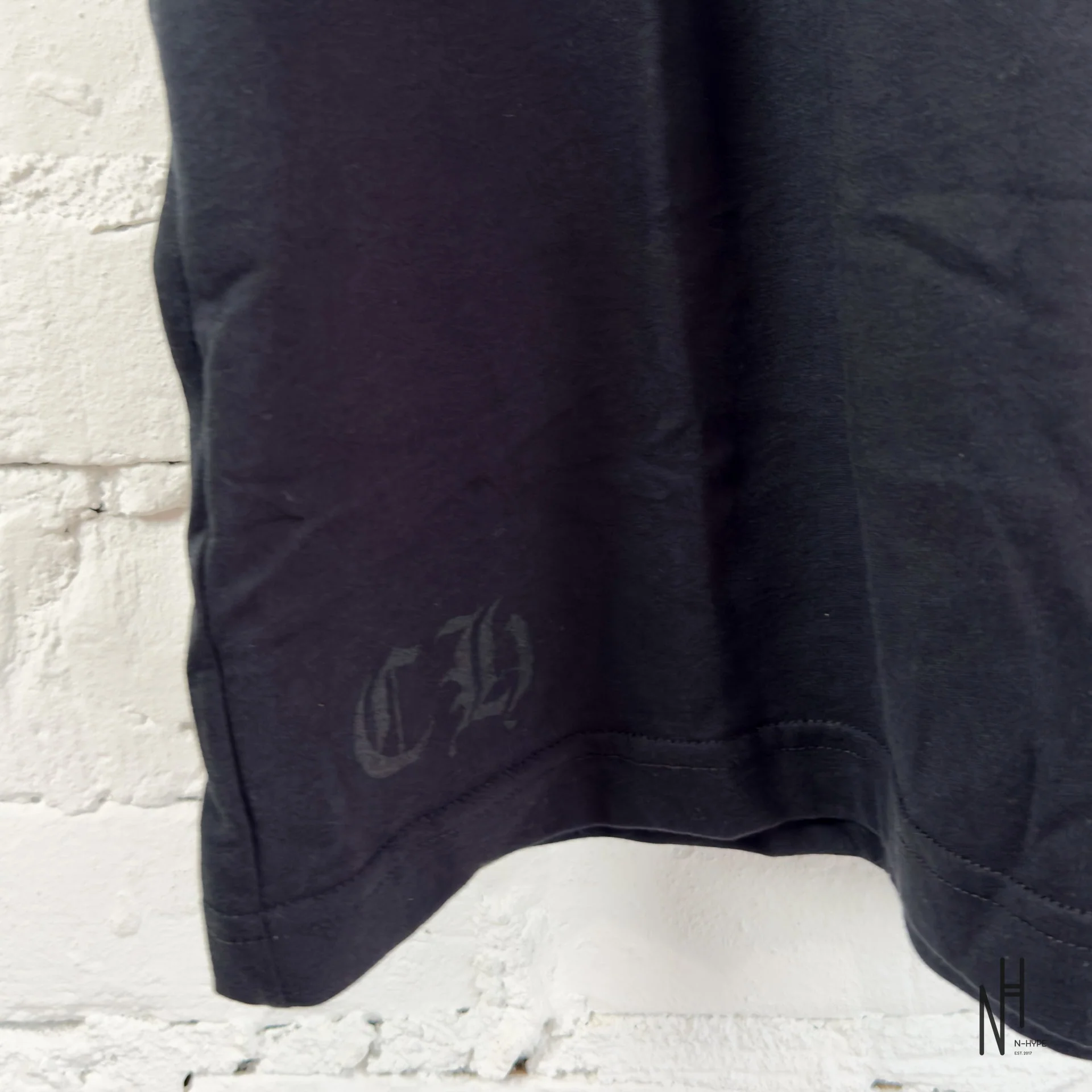 Chrome Hearts Horseshoe Black Pocket Tee - Image 2