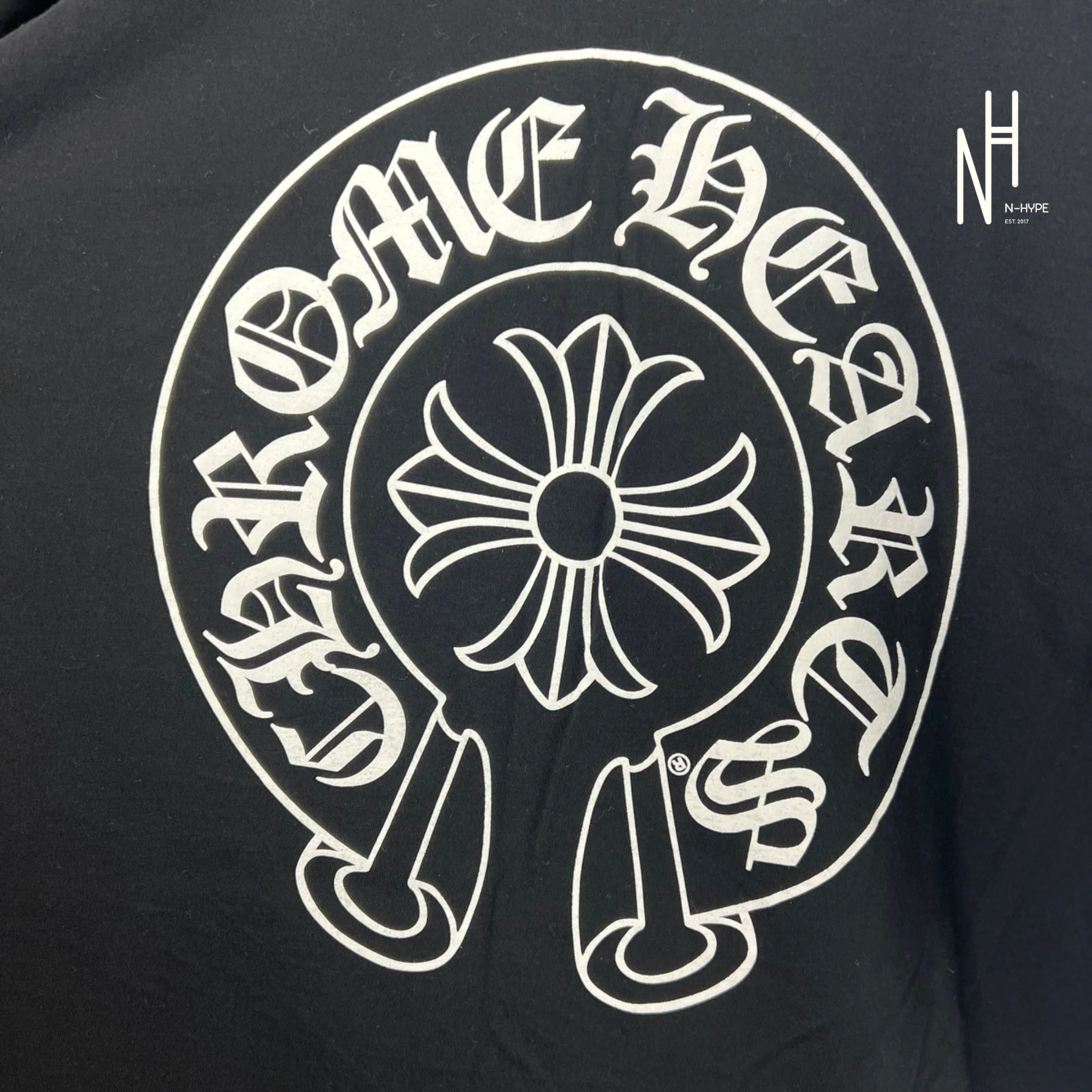 Chrome Hearts Horseshoe Logo Pocket T-shirt Black - Image 4