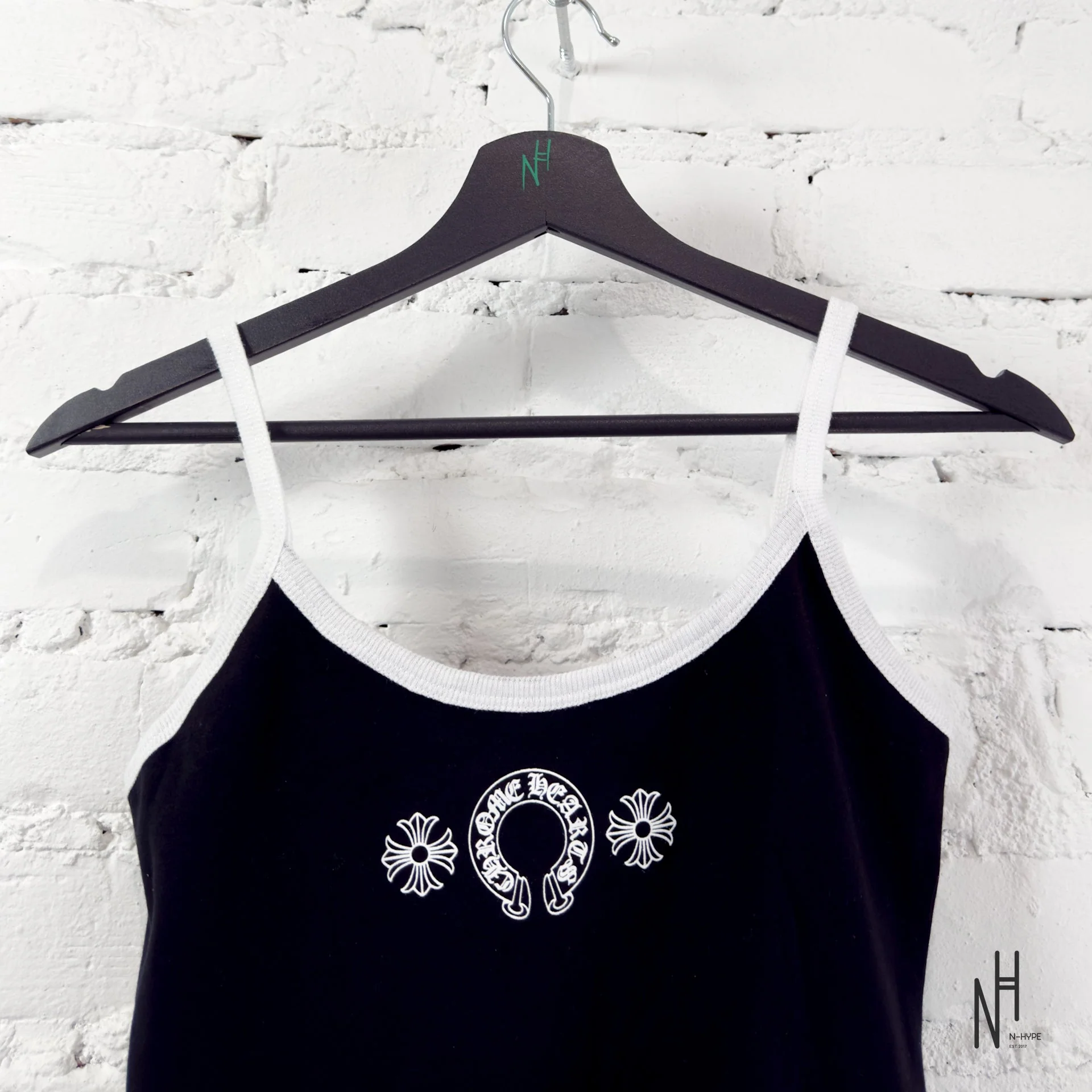 Chrome Hearts Horseshoe Logo Tank Womens Black - Image 2