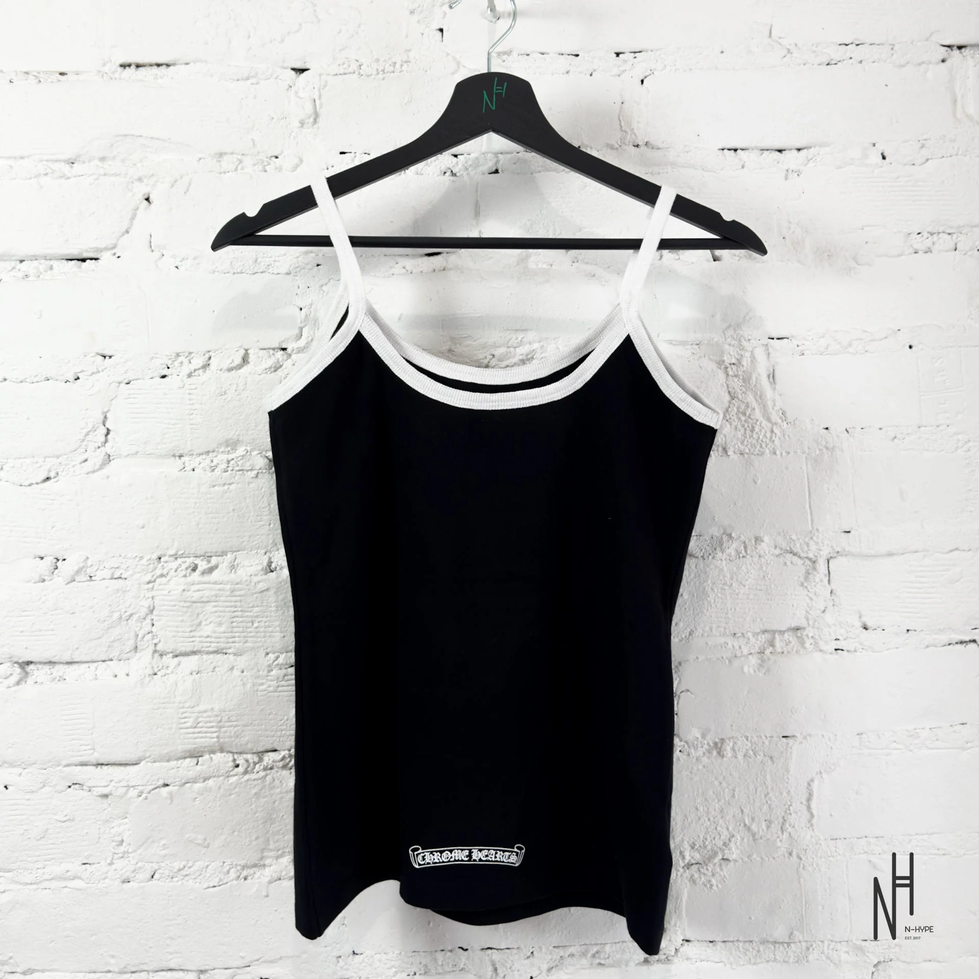 Chrome Hearts Horseshoe Logo Tank Womens Black - Image 3