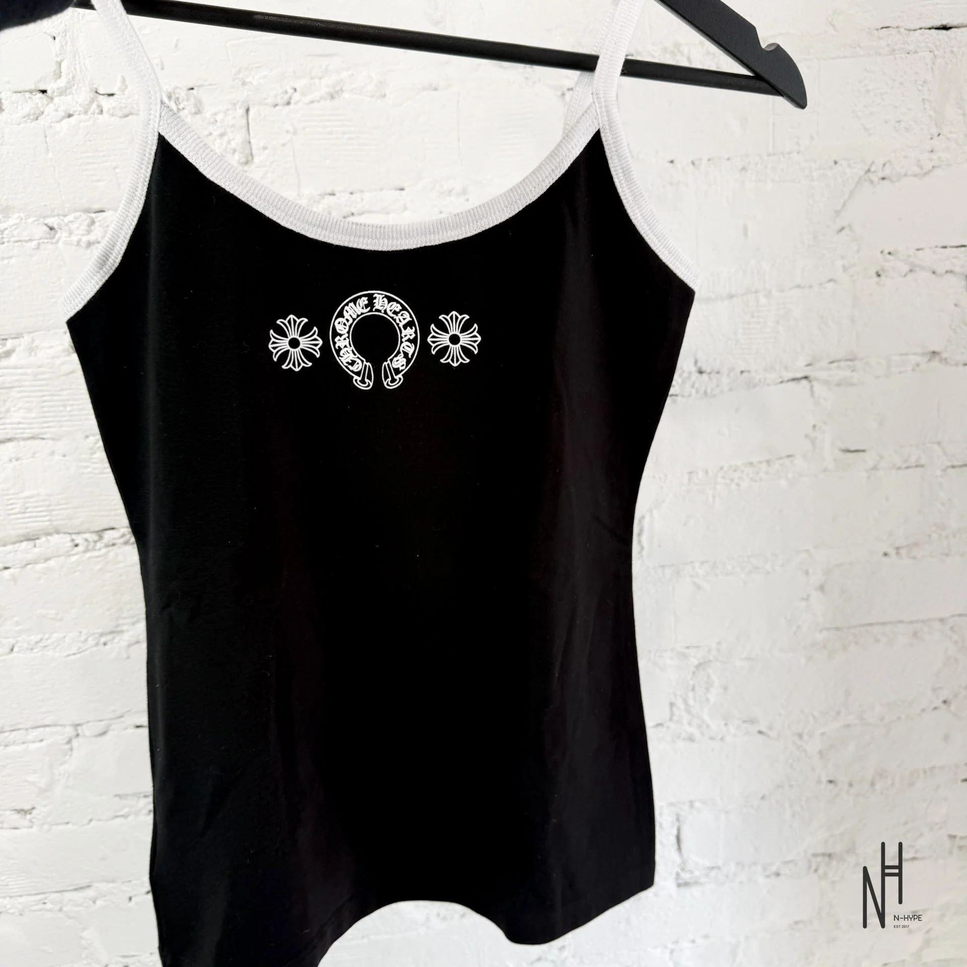 Chrome Hearts Horseshoe Logo Tank Womens Black - Image 5