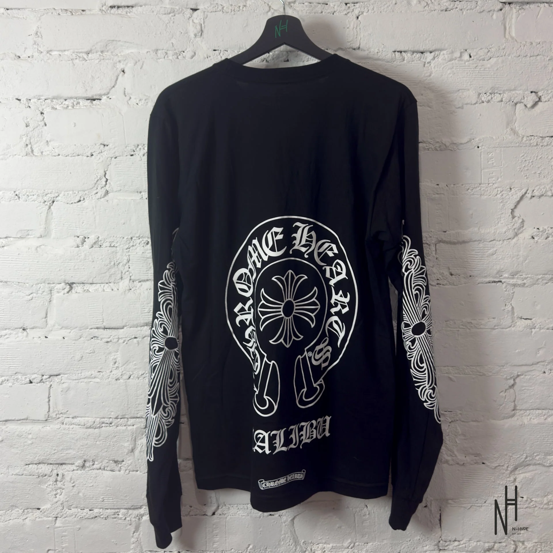 Chrome Hearts Longsleeve Black Horseshoe - Image 2