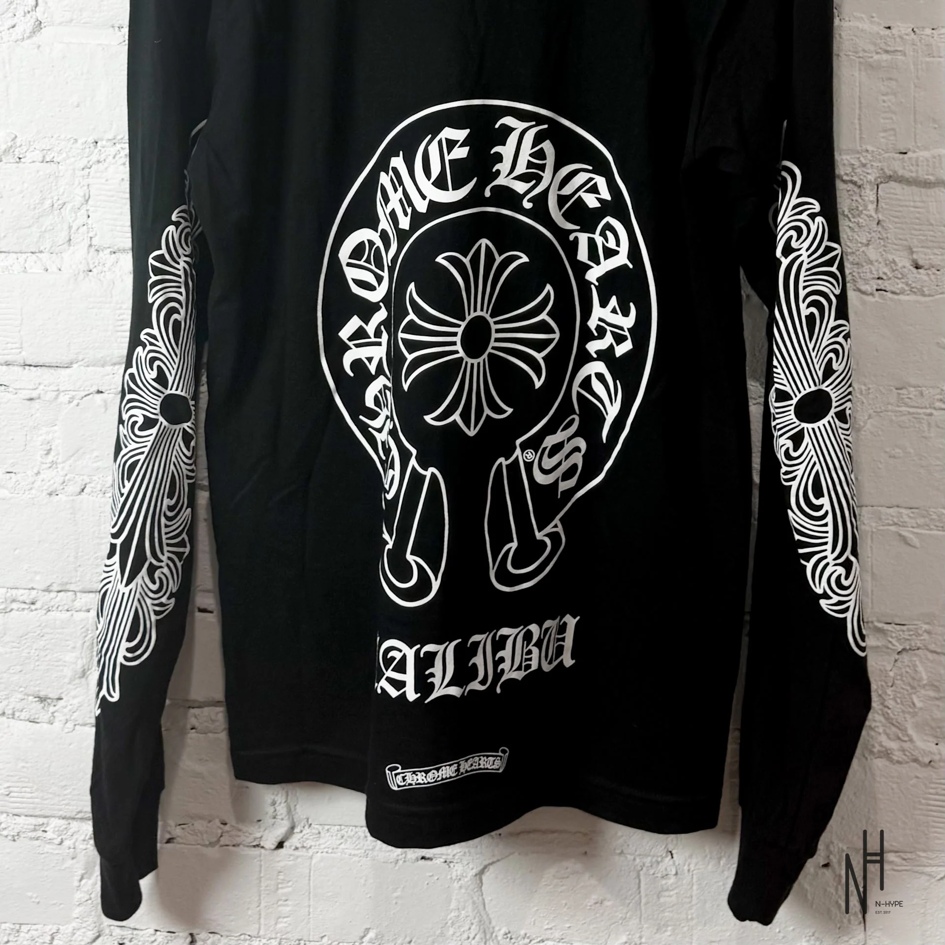 Chrome Hearts Longsleeve Black Horseshoe - Image 3