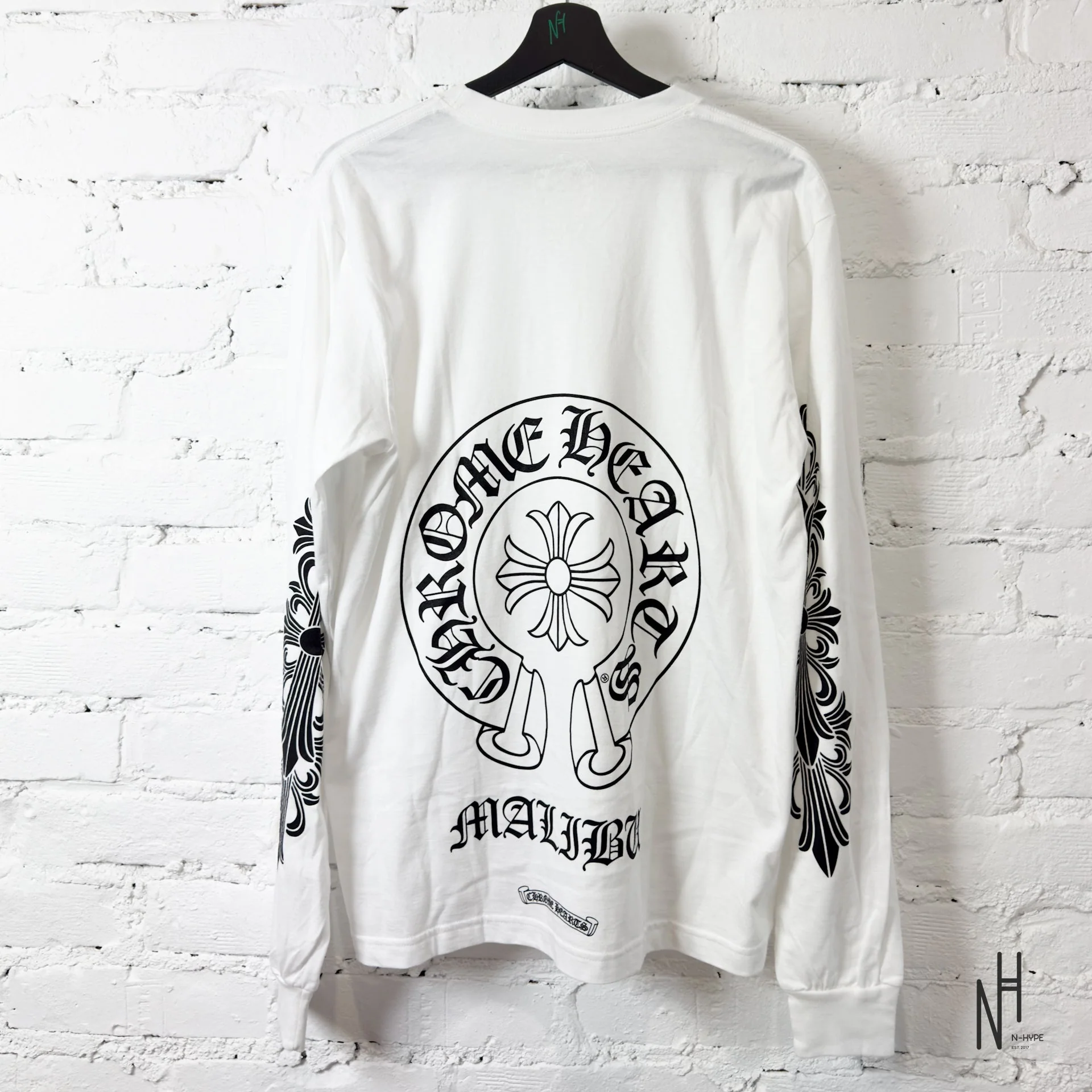 Chrome Hearts Longsleeve White Horseshoe - Image 5