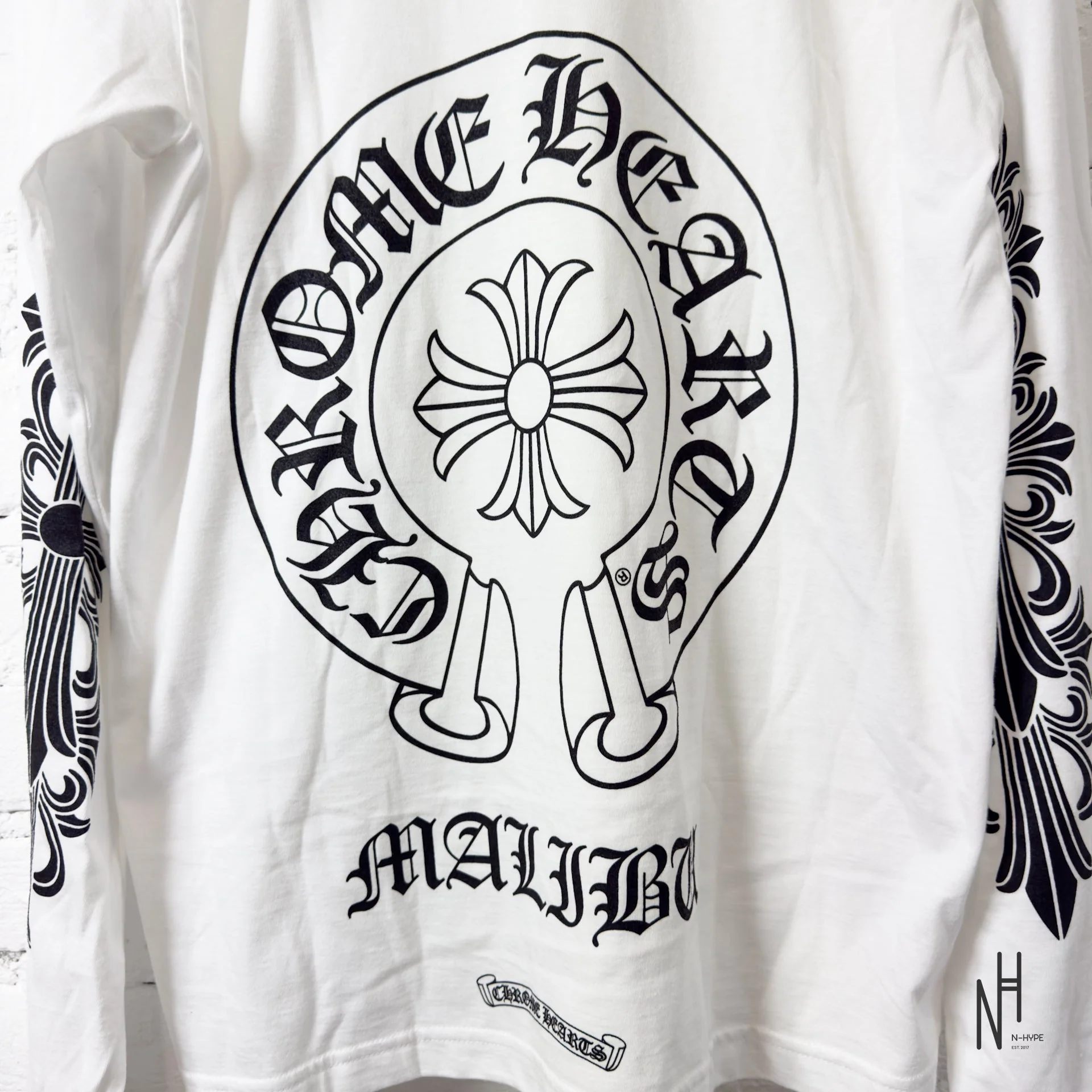 Chrome Hearts Longsleeve White Horseshoe - Image 6