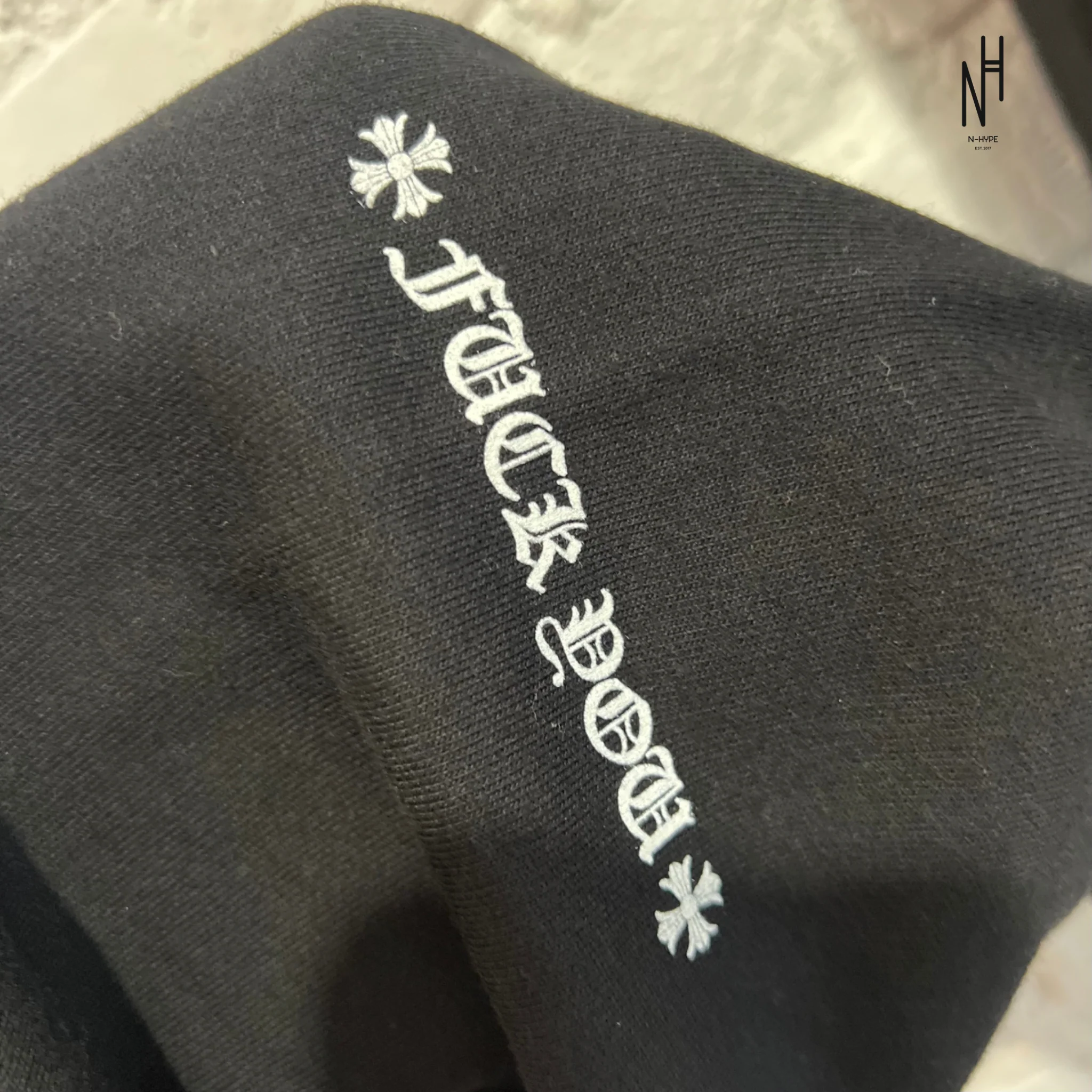 Chrome Hearts Made in Hollywod Black Sweatpants - Image 6