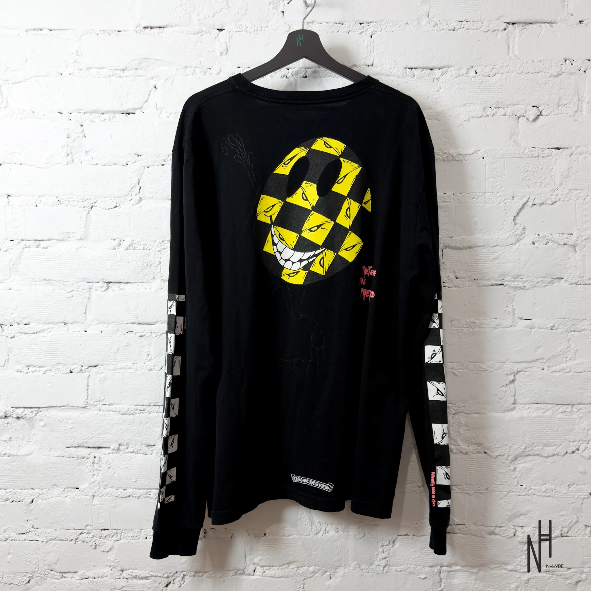 Chrome Hearts Matty Boy 99 Eyes Long Sleeve Black - Image 3