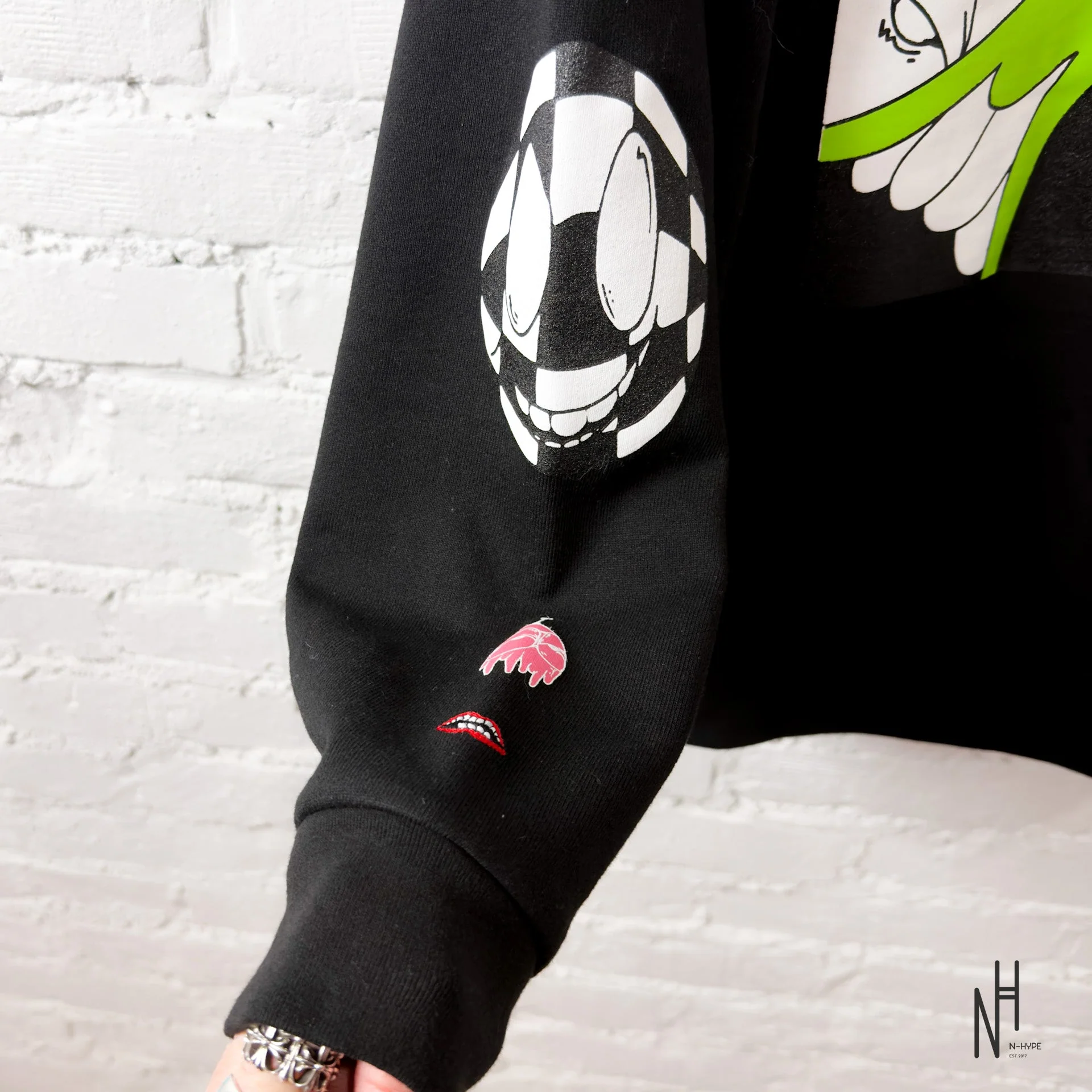 Chrome Hearts Matty Boy Black Zip Hoodie - Image 7