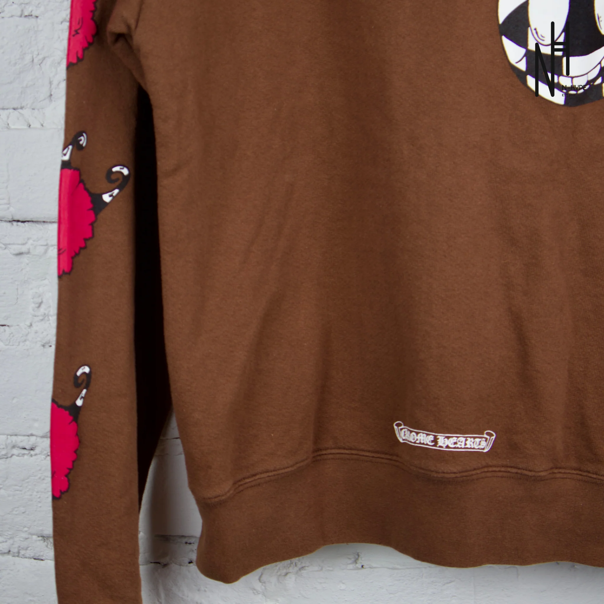 Chrome Hearts Matty Boy Brown Structure Hoodie - Image 5