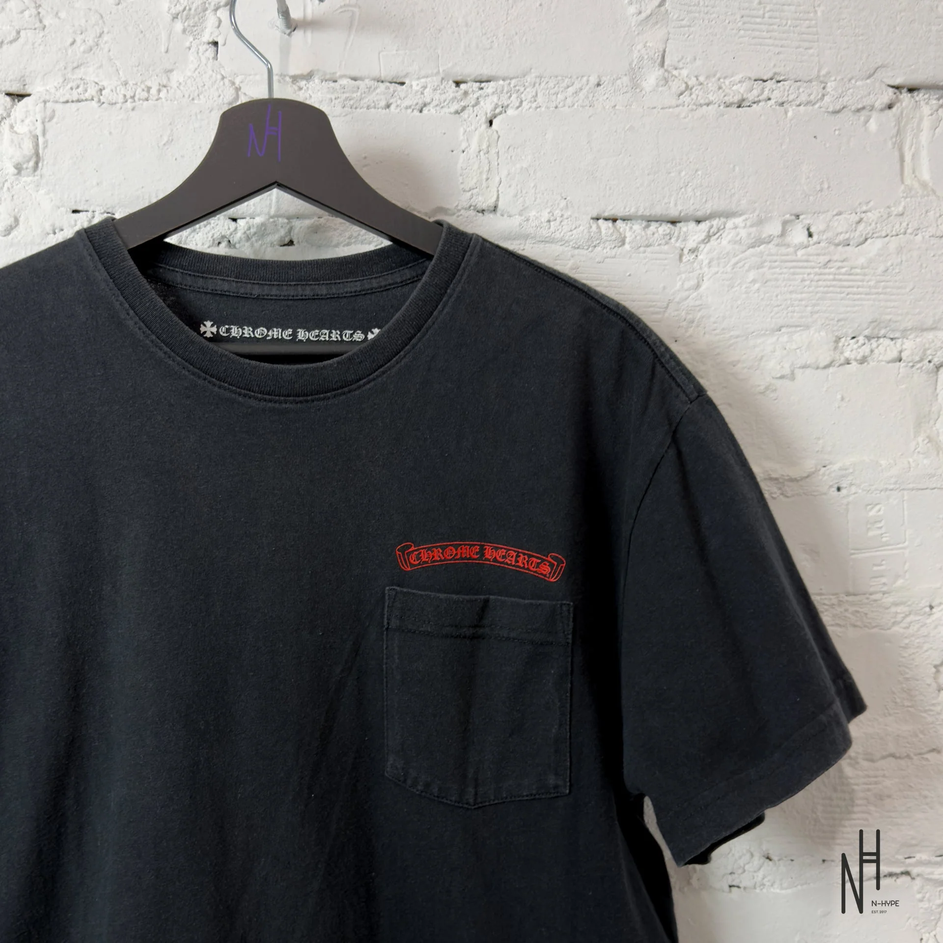 Chrome Hearts Matty Boy Chomper T-Shirt Black - Image 2