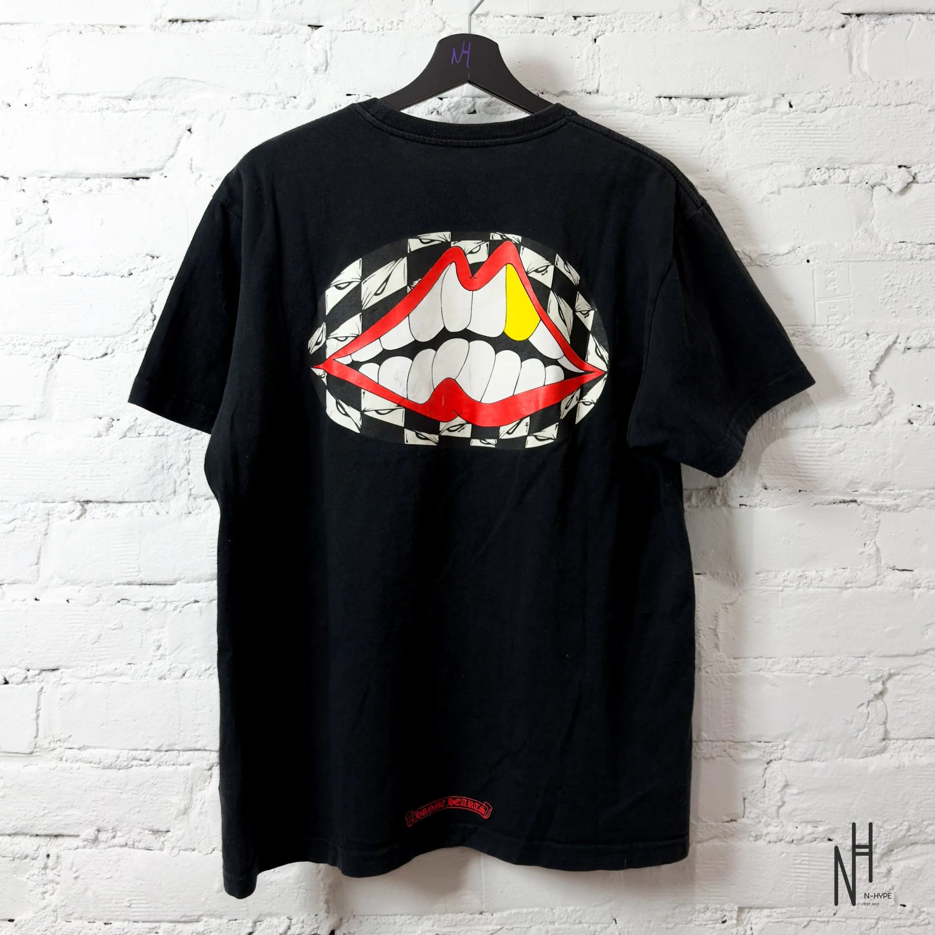 Chrome Hearts Matty Boy Chomper T-Shirt Black - Image 3