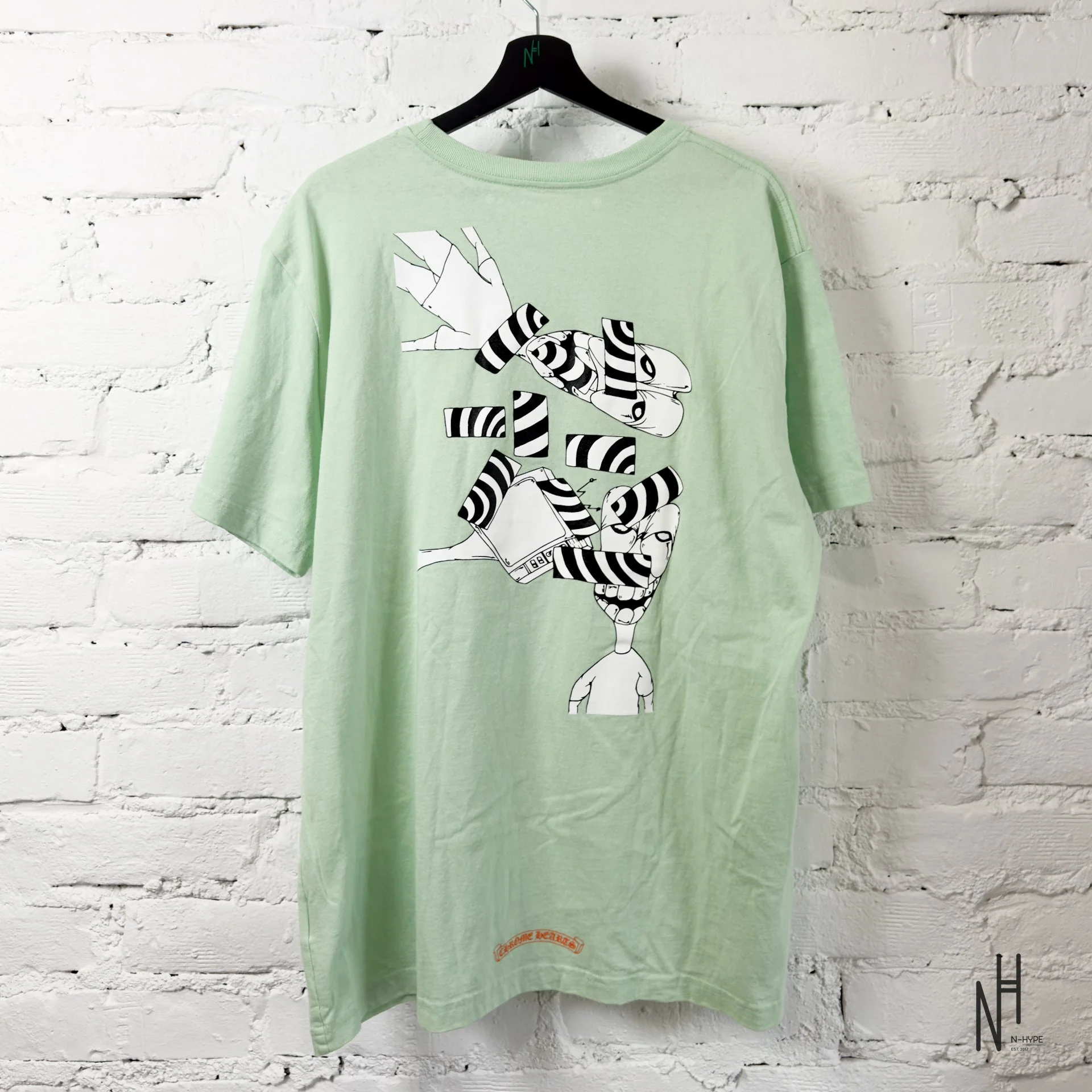 Chrome Hearts Matty Boy Lust Tee Celadon - Image 3