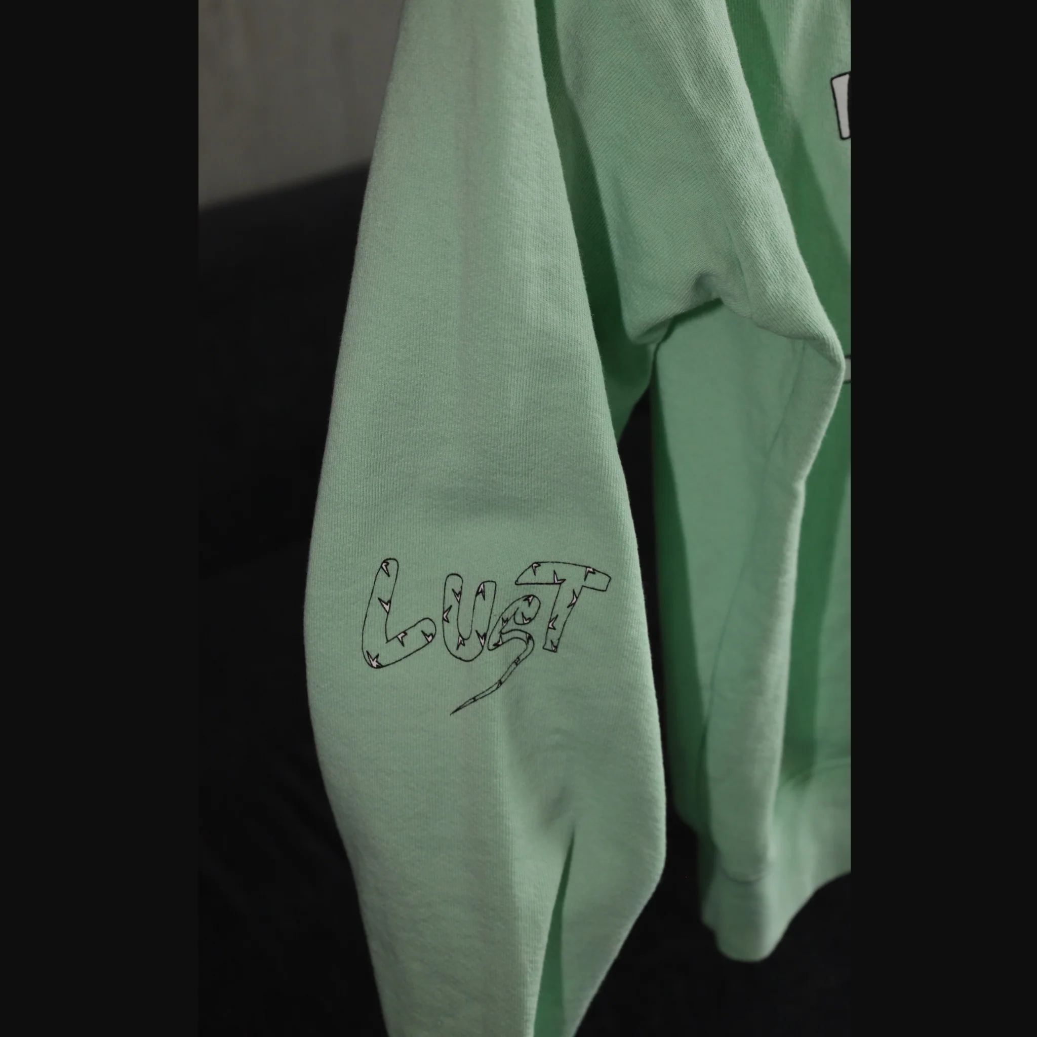 Chrome Hearts Matty Boy Mint Green Lust Sweater - Image 3