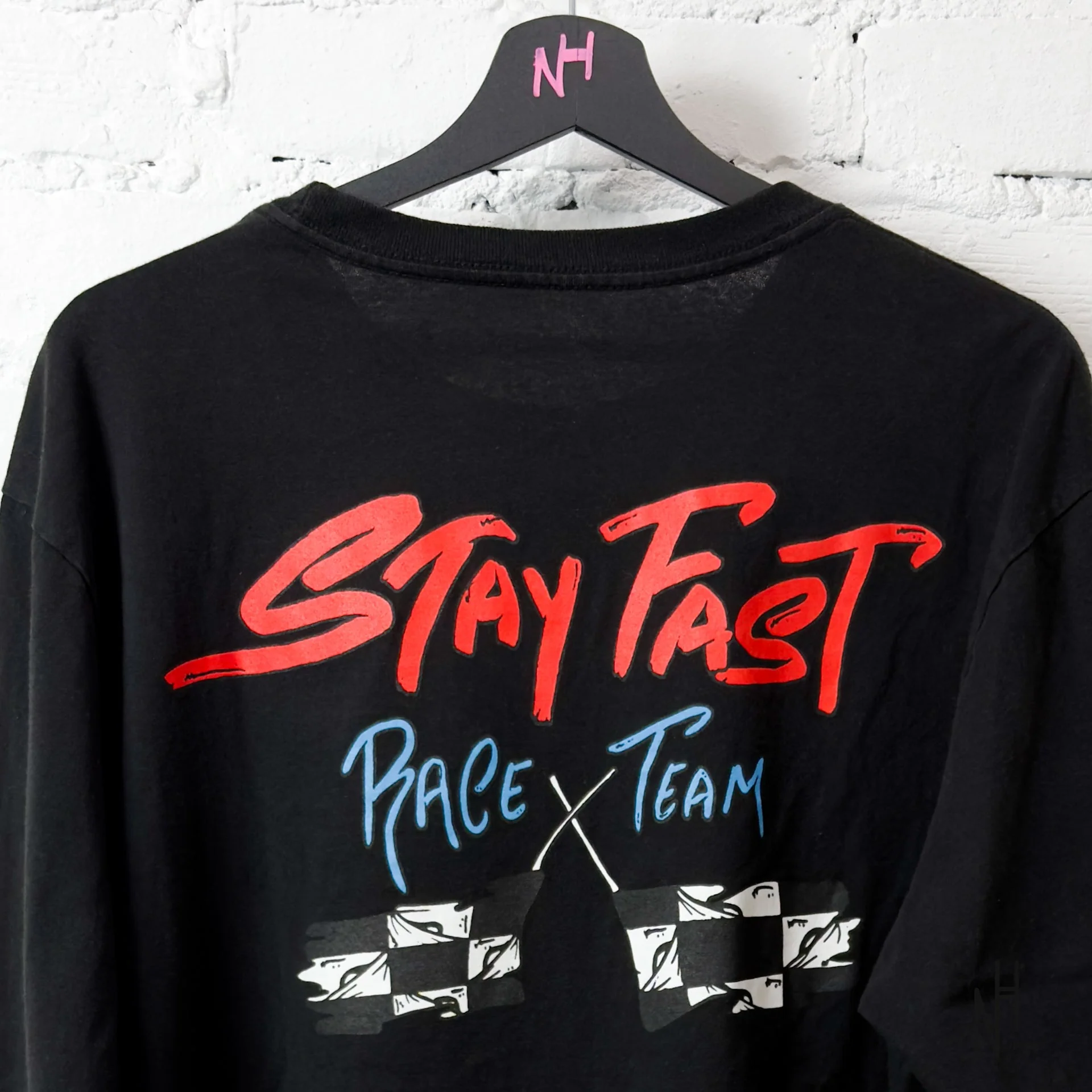 Chrome Hearts Matty Boy Stay Fast Long Sleeve Black - Image 5