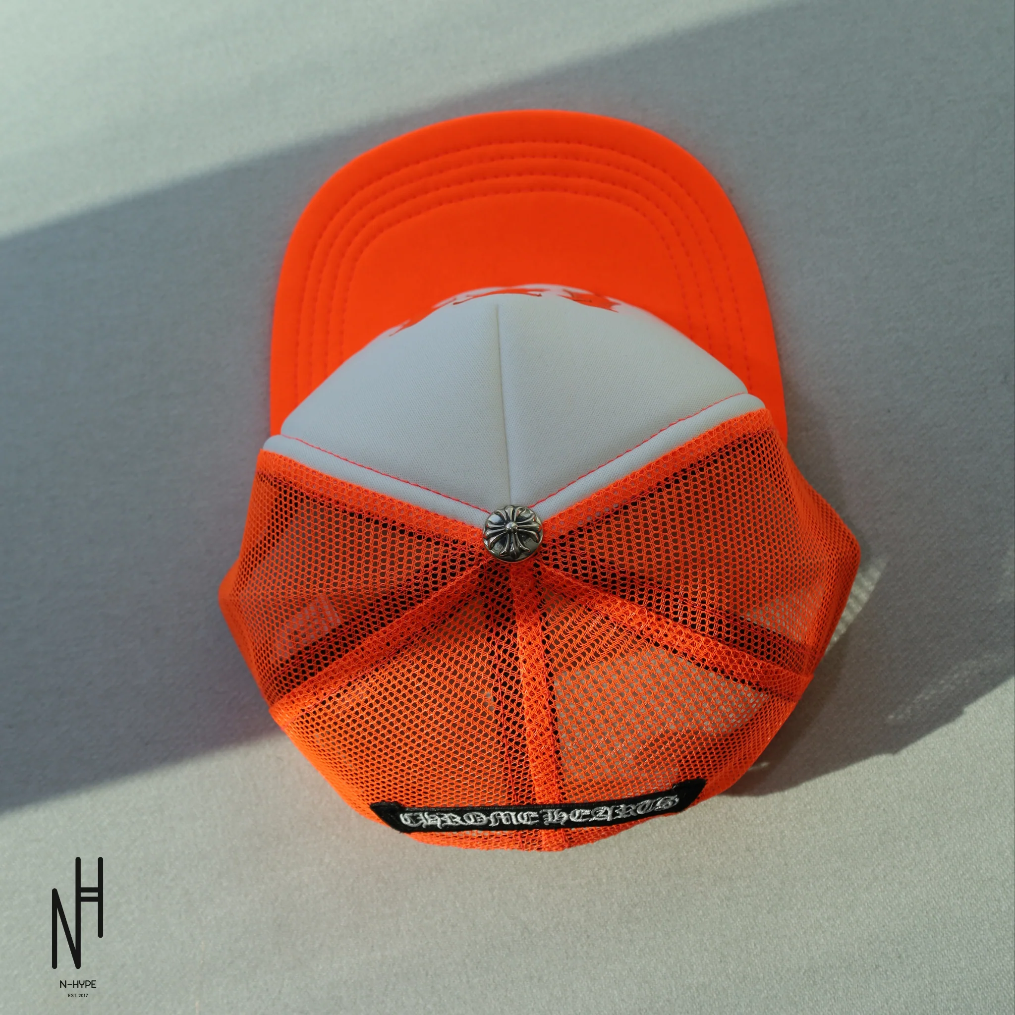 Chrome Hearts Miami Exclusive Cross Patch Trucker Hat - Image 2