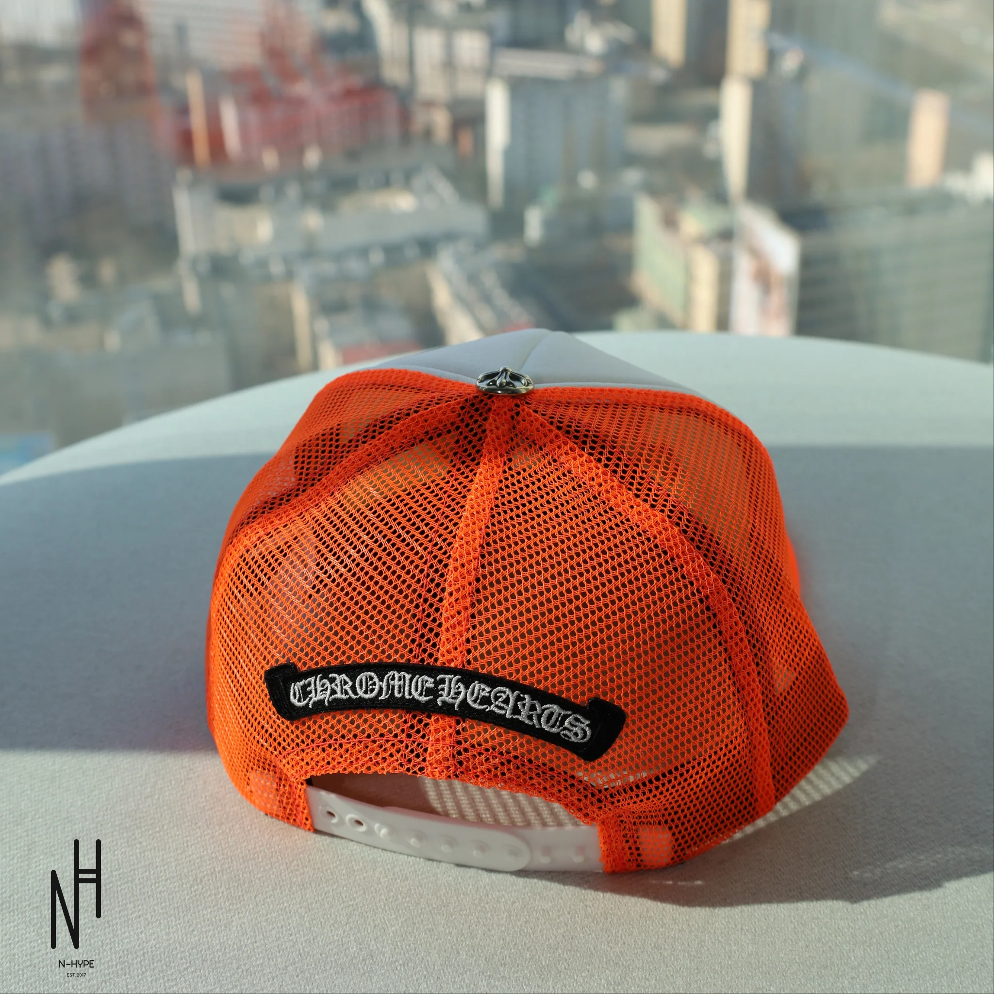 Chrome Hearts Miami Exclusive Cross Patch Trucker Hat - Image 3