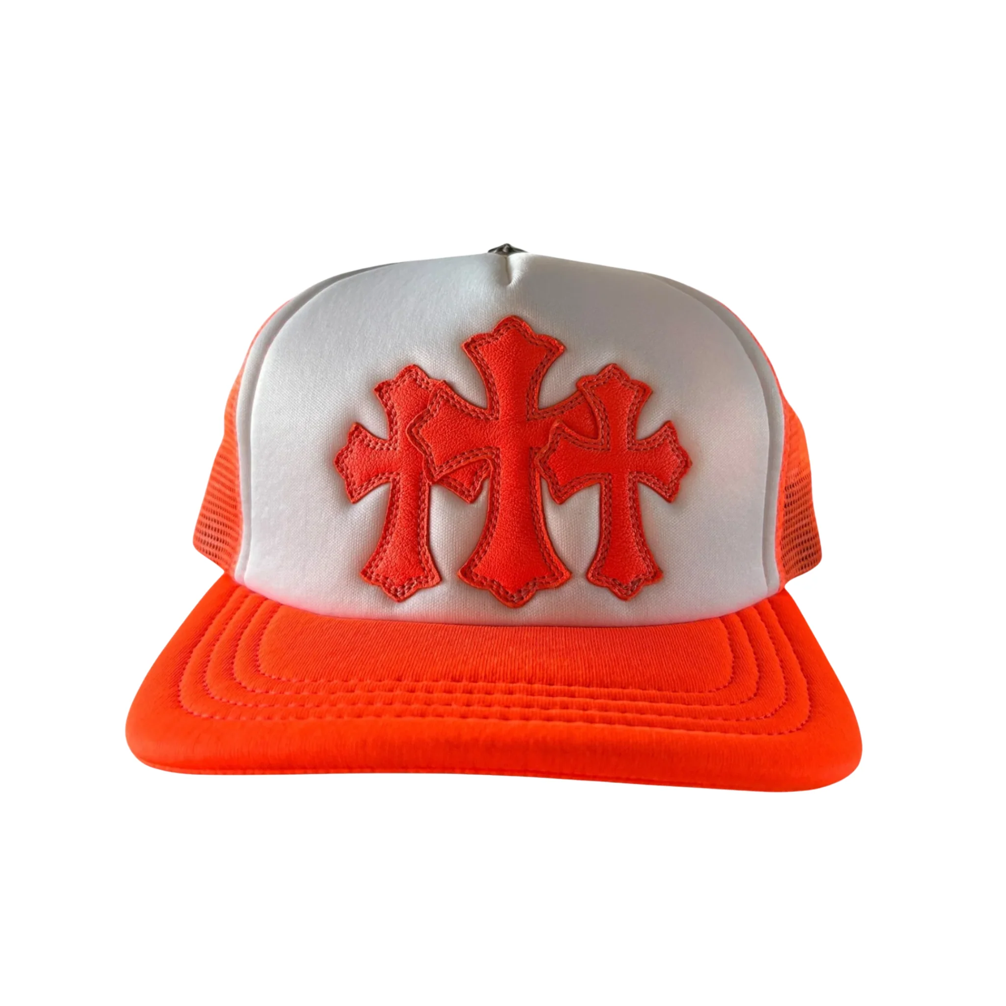 Chrome Hearts Miami Exclusive Cross Patch Trucker Hat - Image 4
