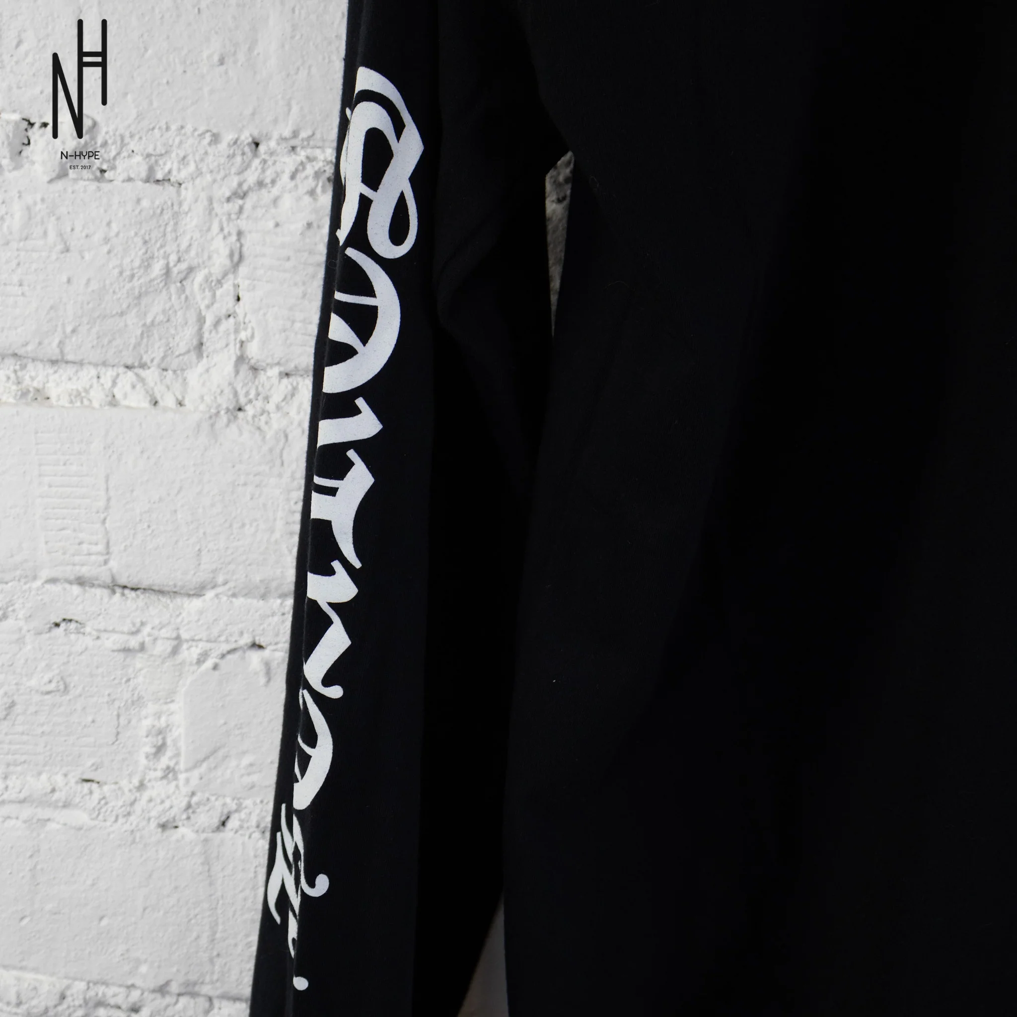 Chrome Hearts Neck Logo Long Sleeve Black - Image 6