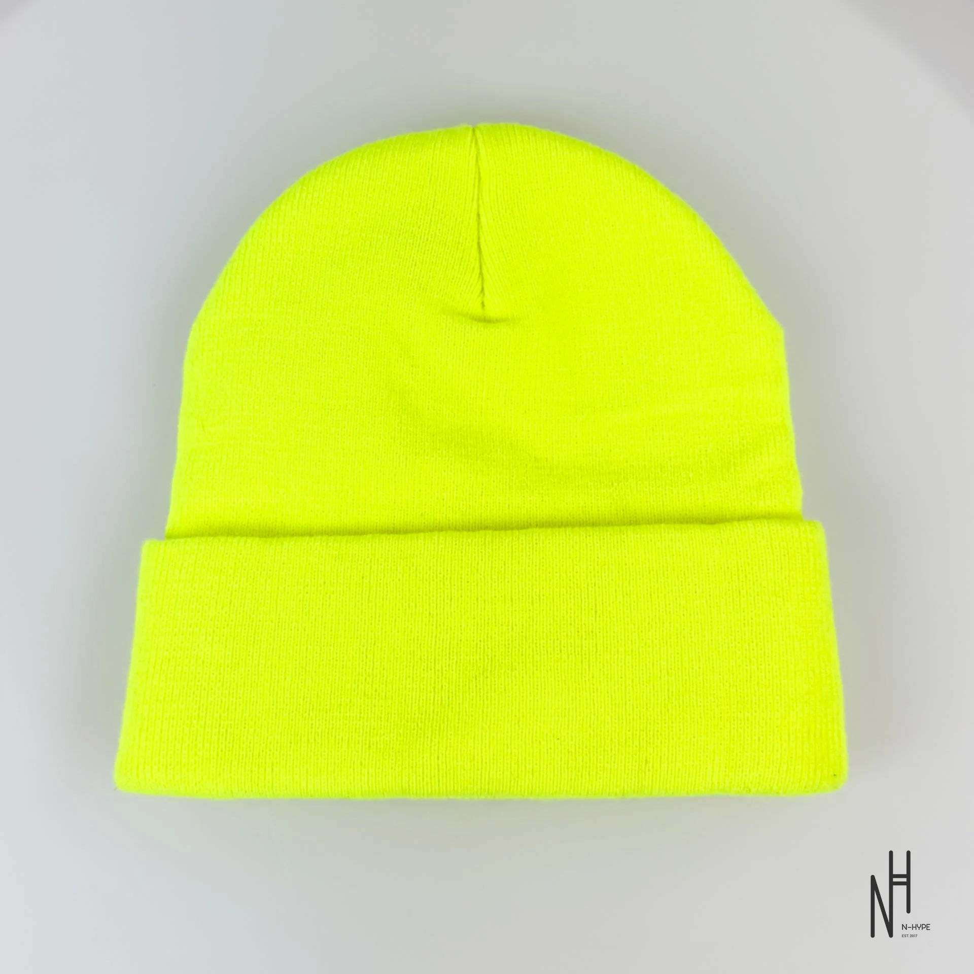 Chrome Hearts Neon Green Beanie - Image 3