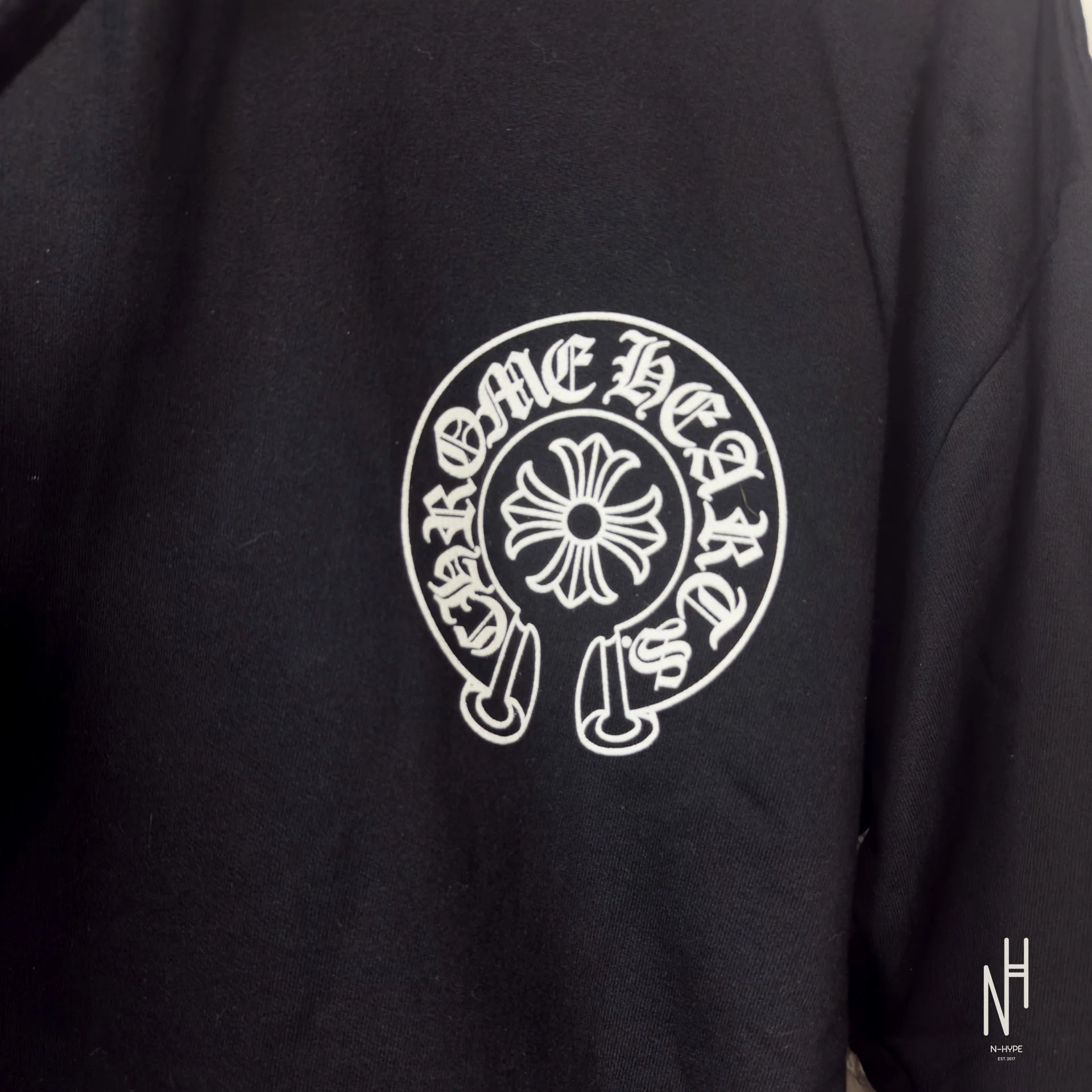 Chrome Hearts New York Logo Hoodie Black - Image 3