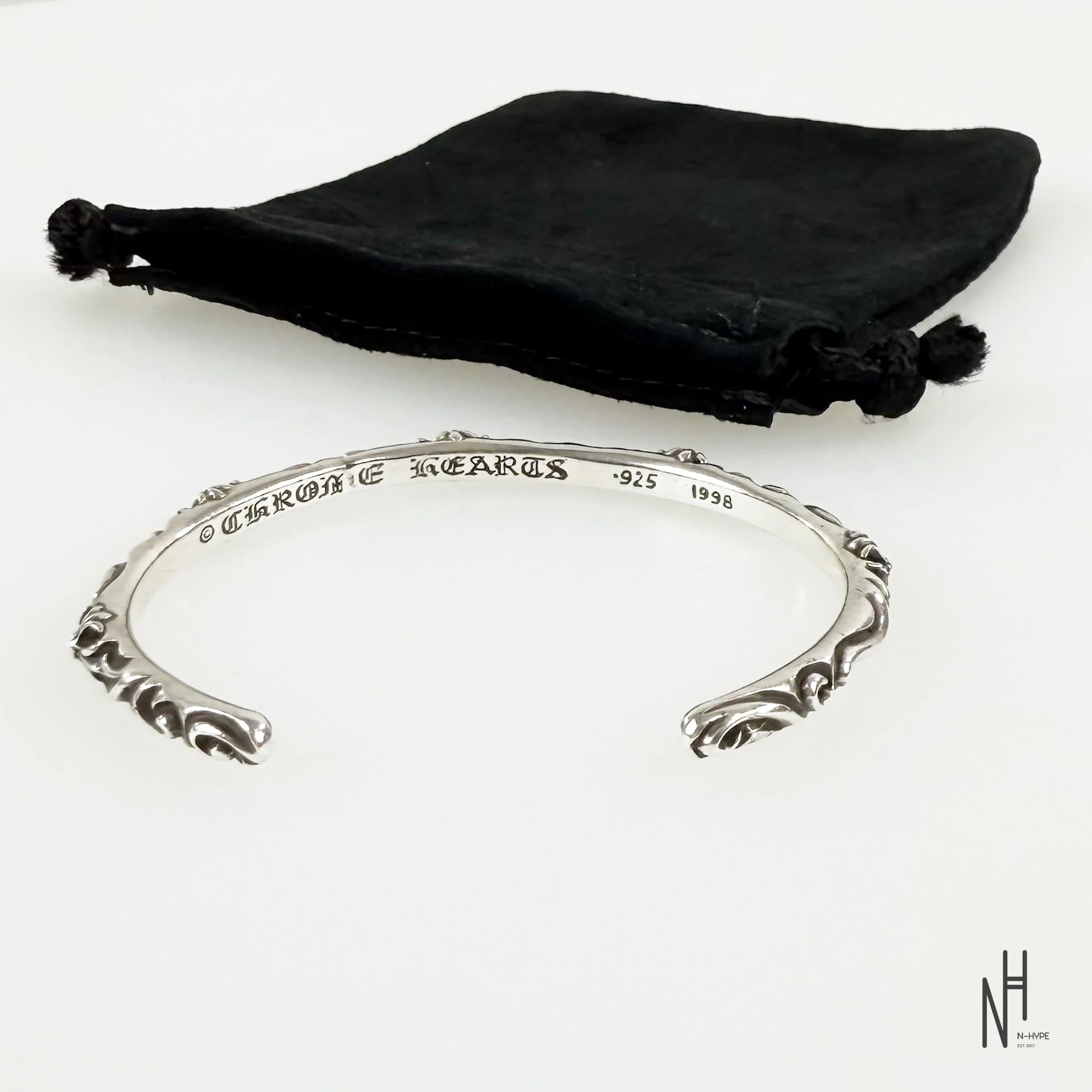 Chrome Hearts Silver Bracelet - Image 4