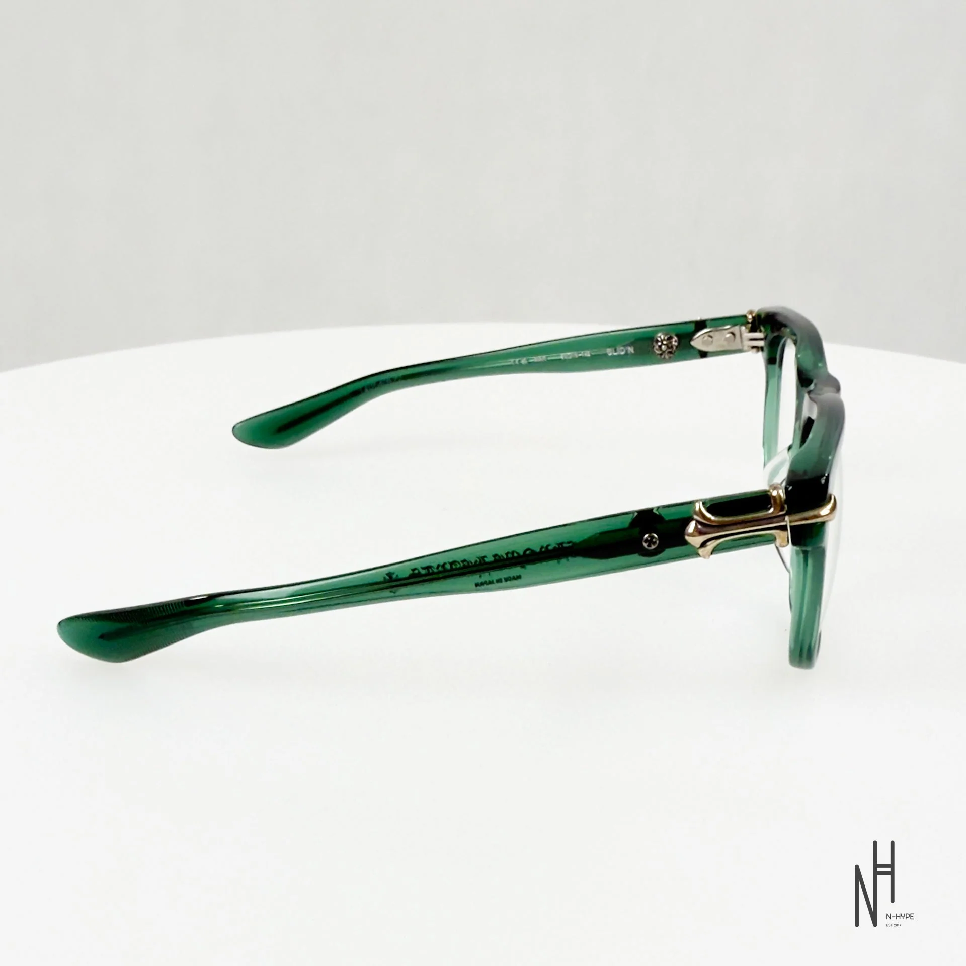 Chrome Hearts Sunglasses / Green / Silver - Image 3