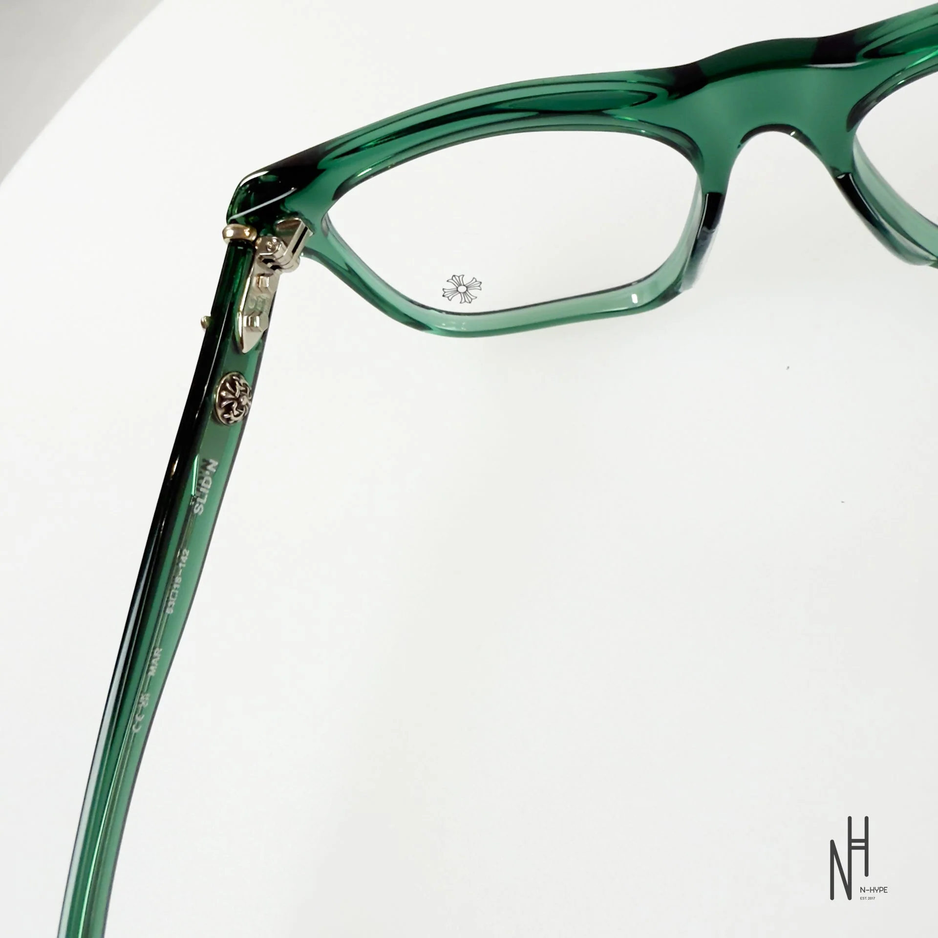 Chrome Hearts Sunglasses / Green / Silver - Image 4