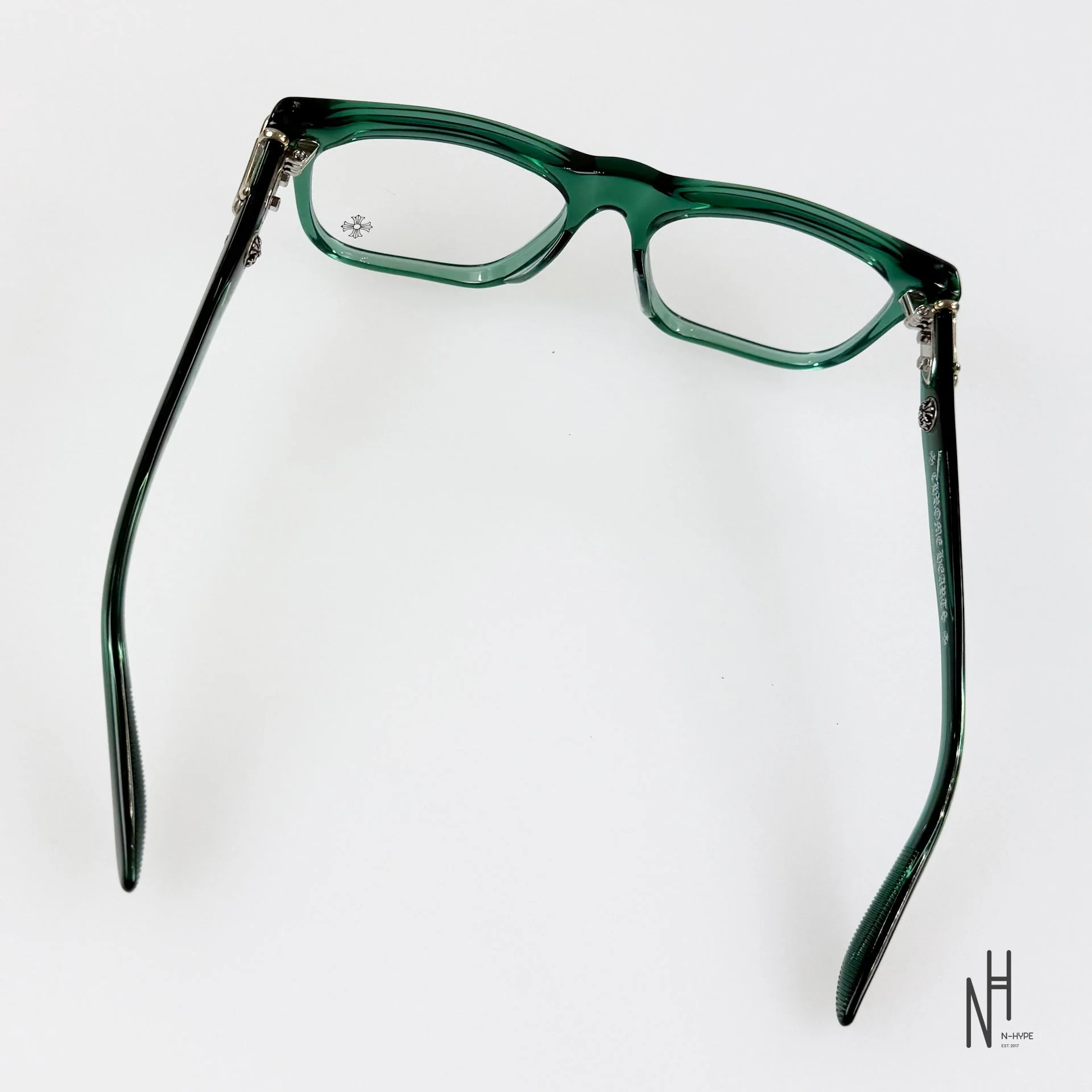 Chrome Hearts Sunglasses / Green / Silver - Image 5