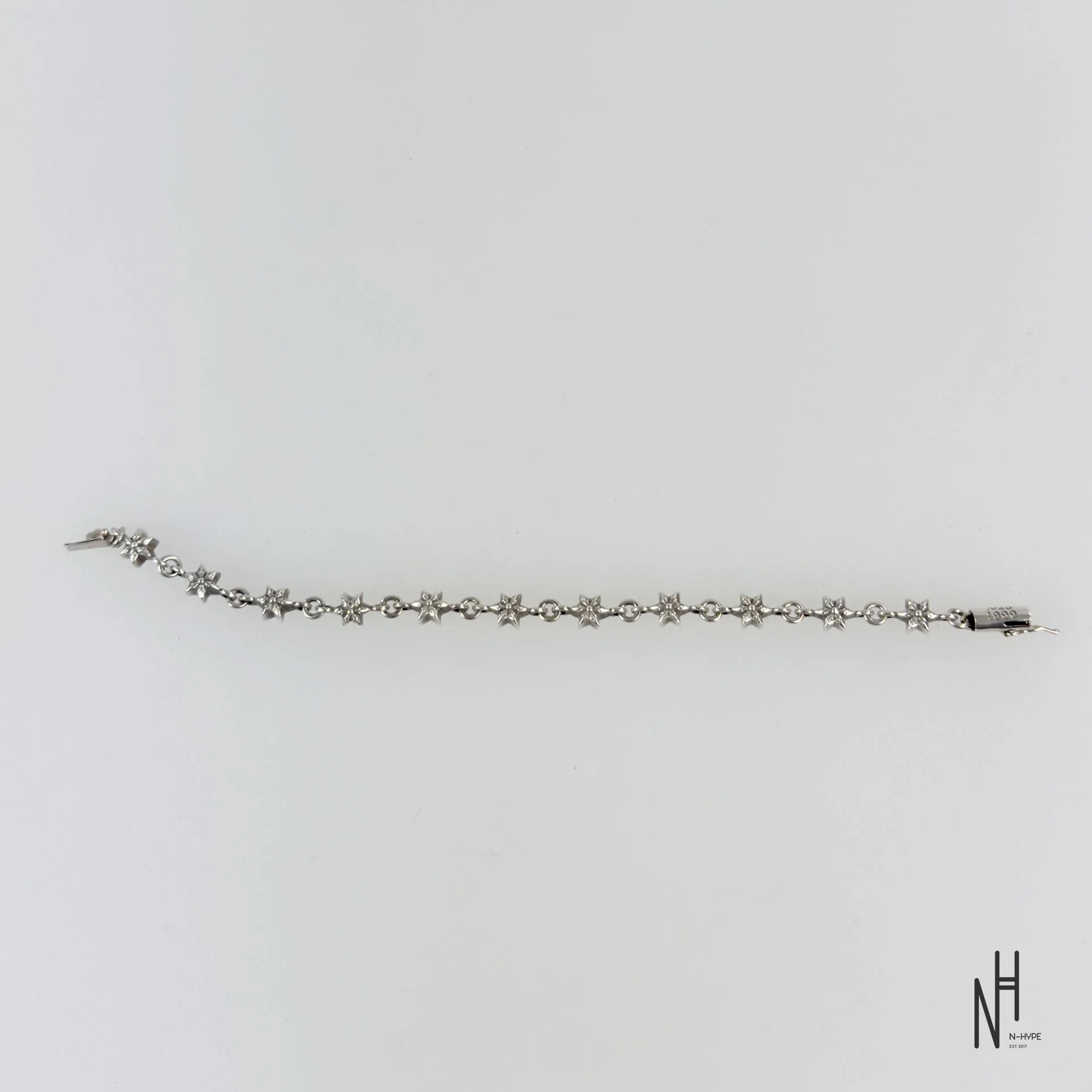 Chrome Hearts Tiny Star 11 Link Bracelet - Image 3