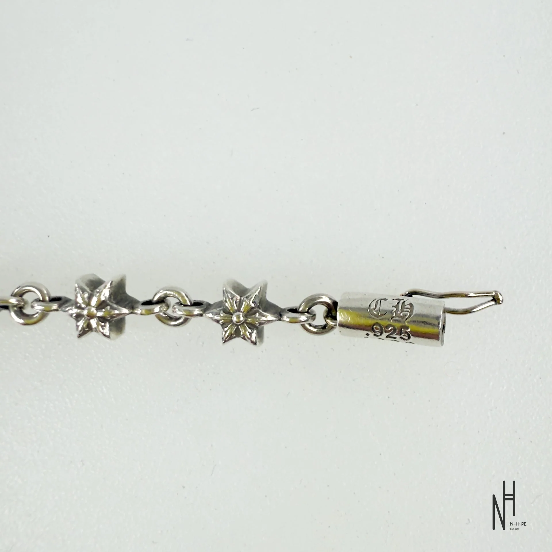 Chrome Hearts Tiny Star 11 Link Bracelet - Image 5