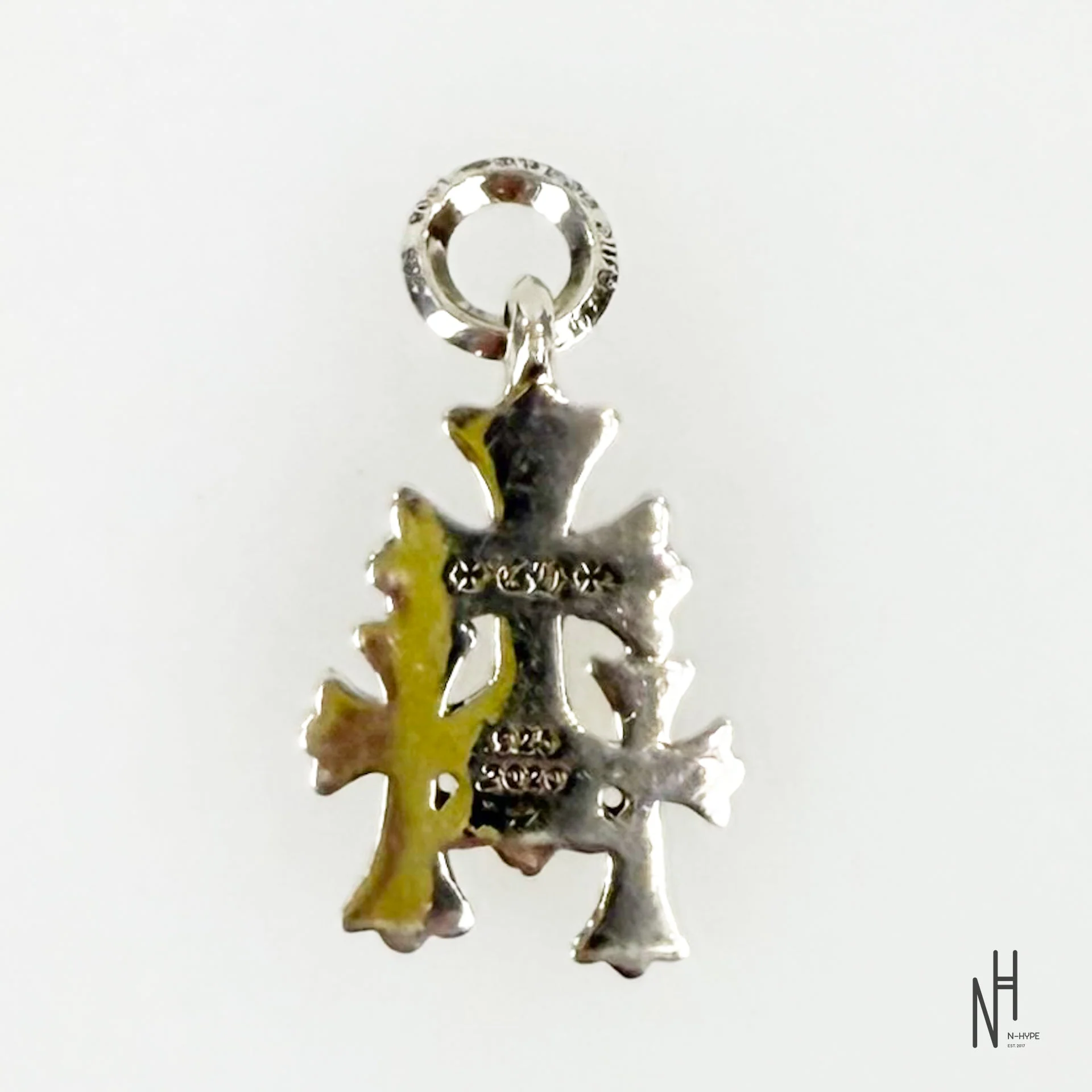 Chrome Hearts Triple Cross Charm Pendant - Image 2