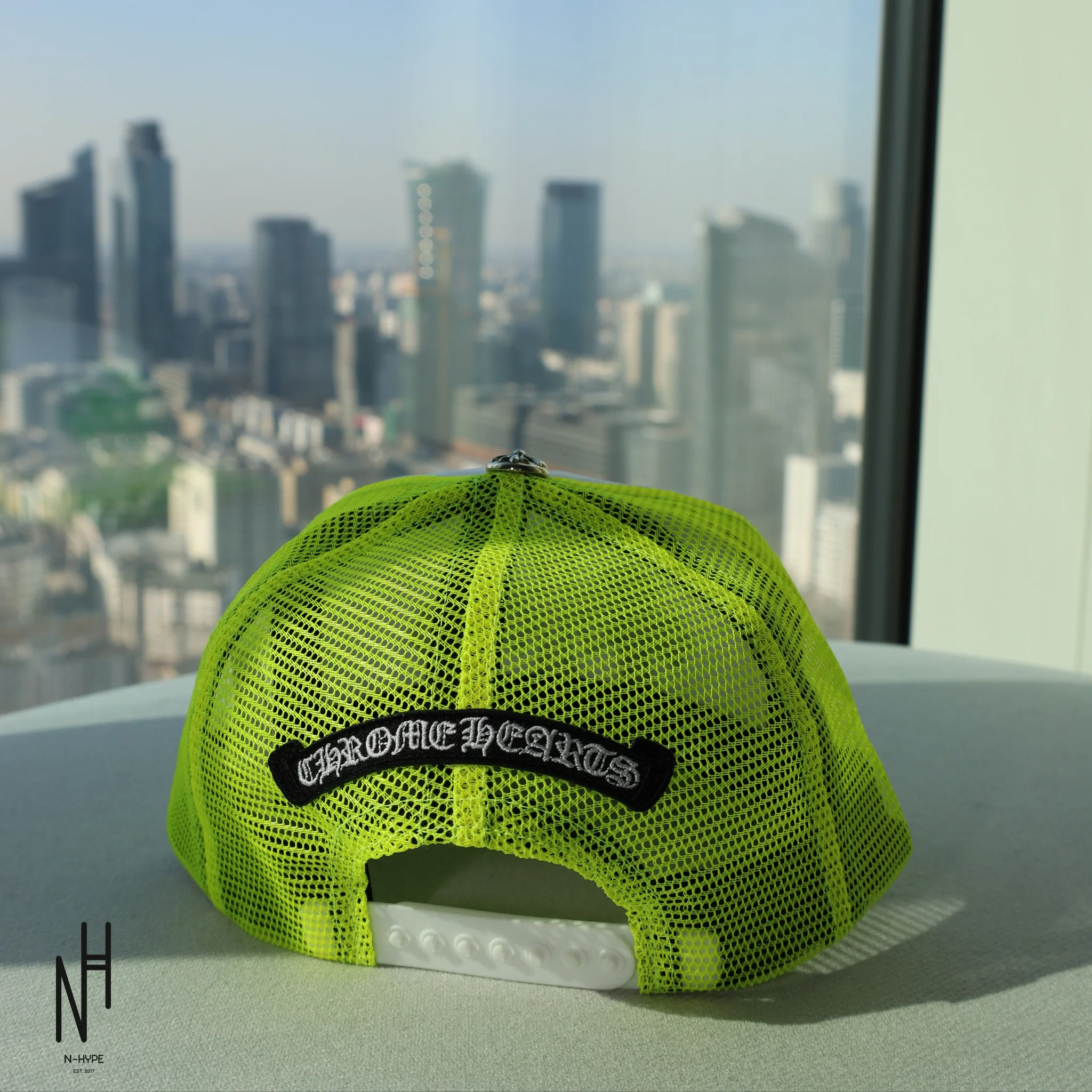 Chrome Hearts Triple Cross Green Hat - Image 2