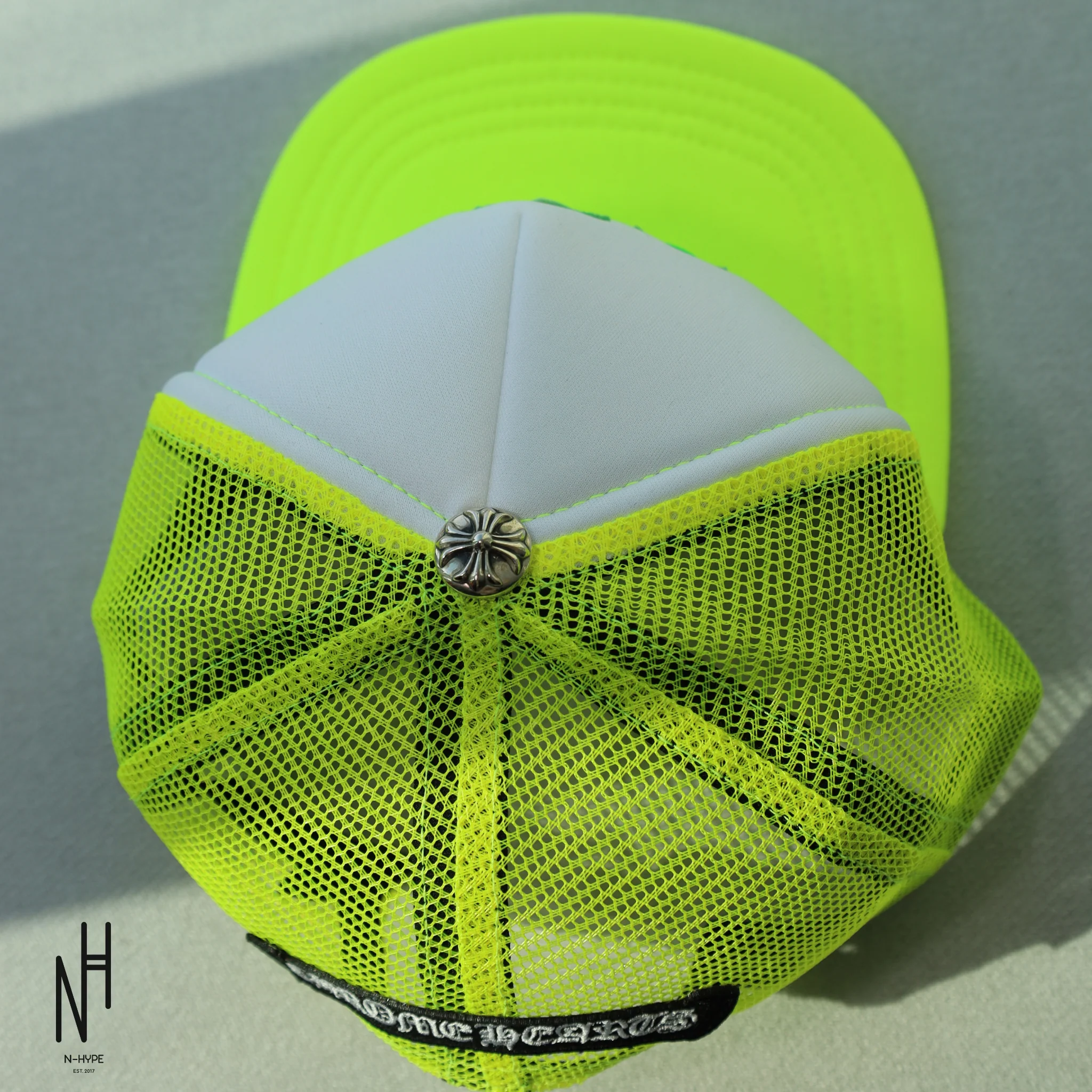 Chrome Hearts Triple Cross Green Hat - Image 3