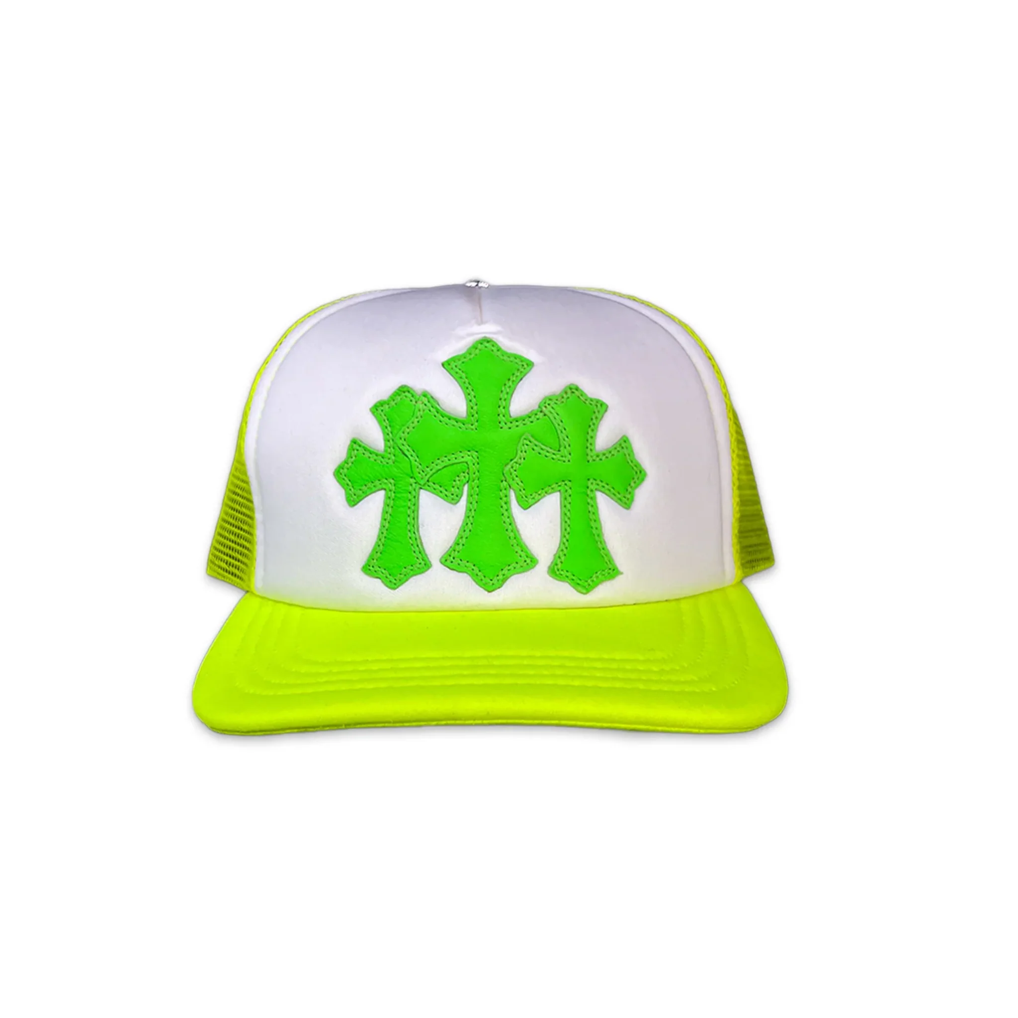 Chrome Hearts Triple Cross Green Hat - Image 4
