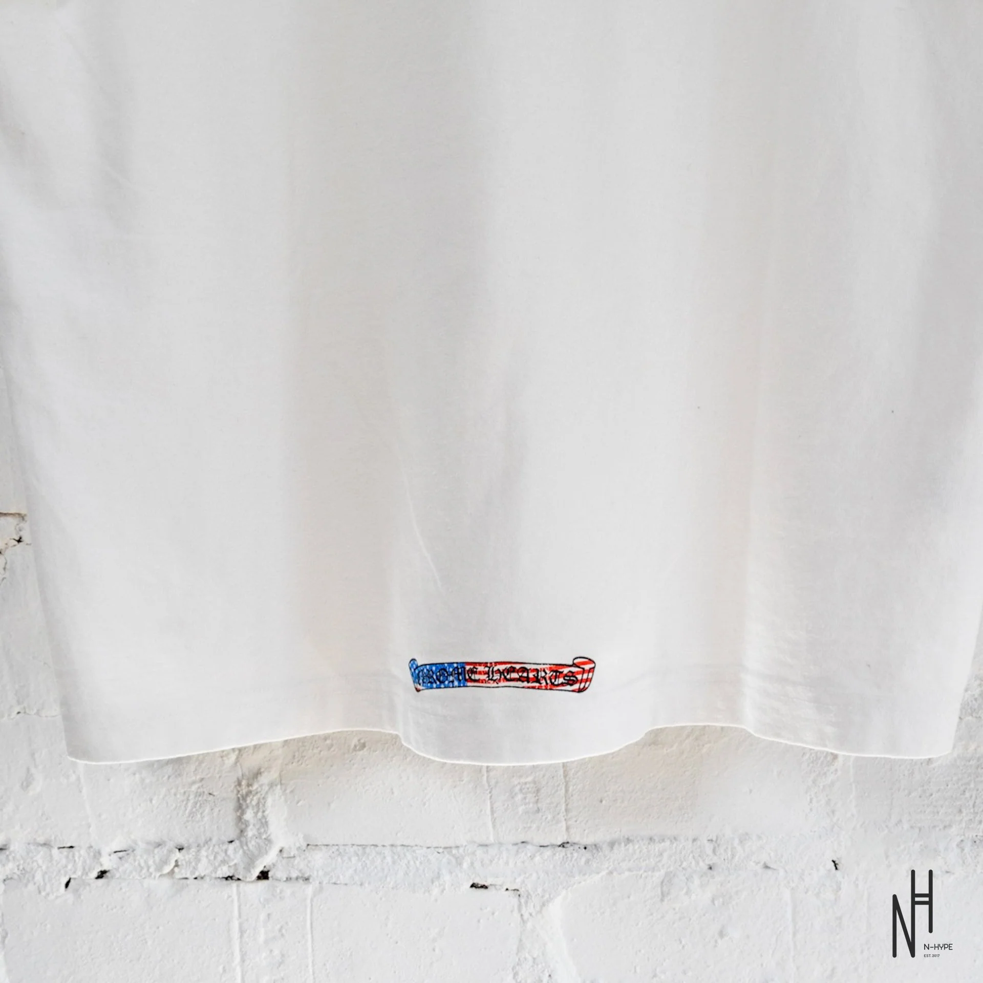 Chrome Hearts x Matty Boy 4th Of July T-Shirt 'White' - Image 4