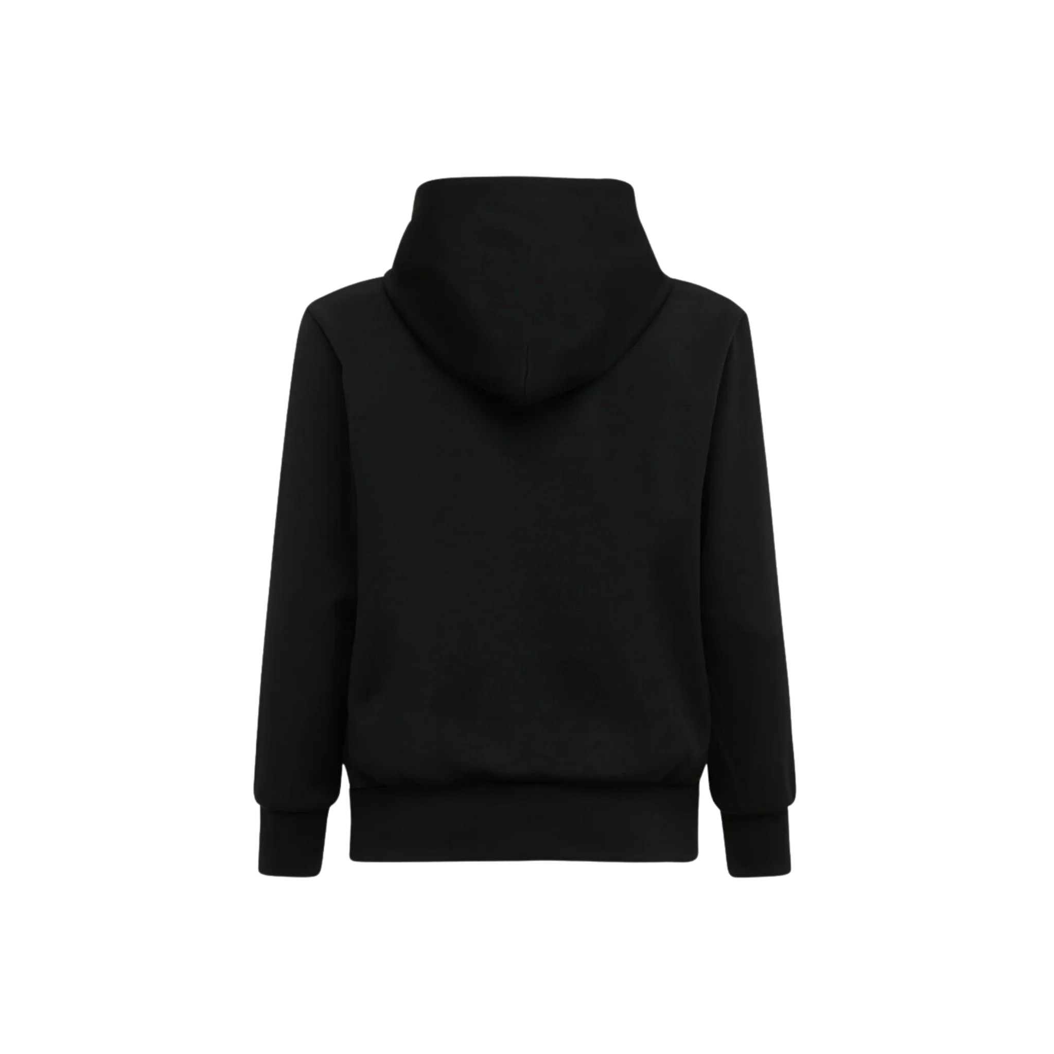 Comme des Garçons Play Mini Heart Patch Jersey Black Hoodie - Image 2