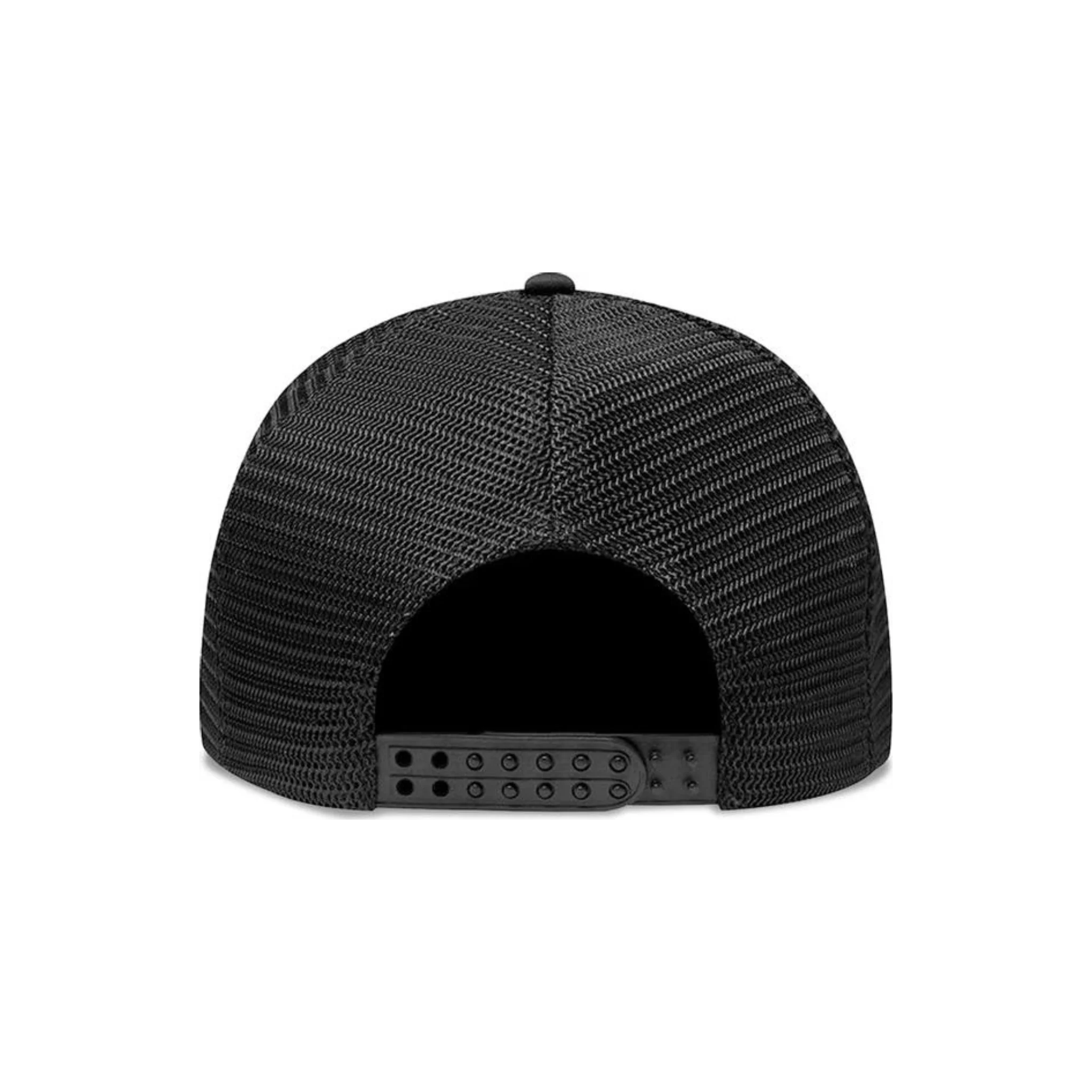 Corteiz Alcatraz Trucker Hat Black/Red - Image 2