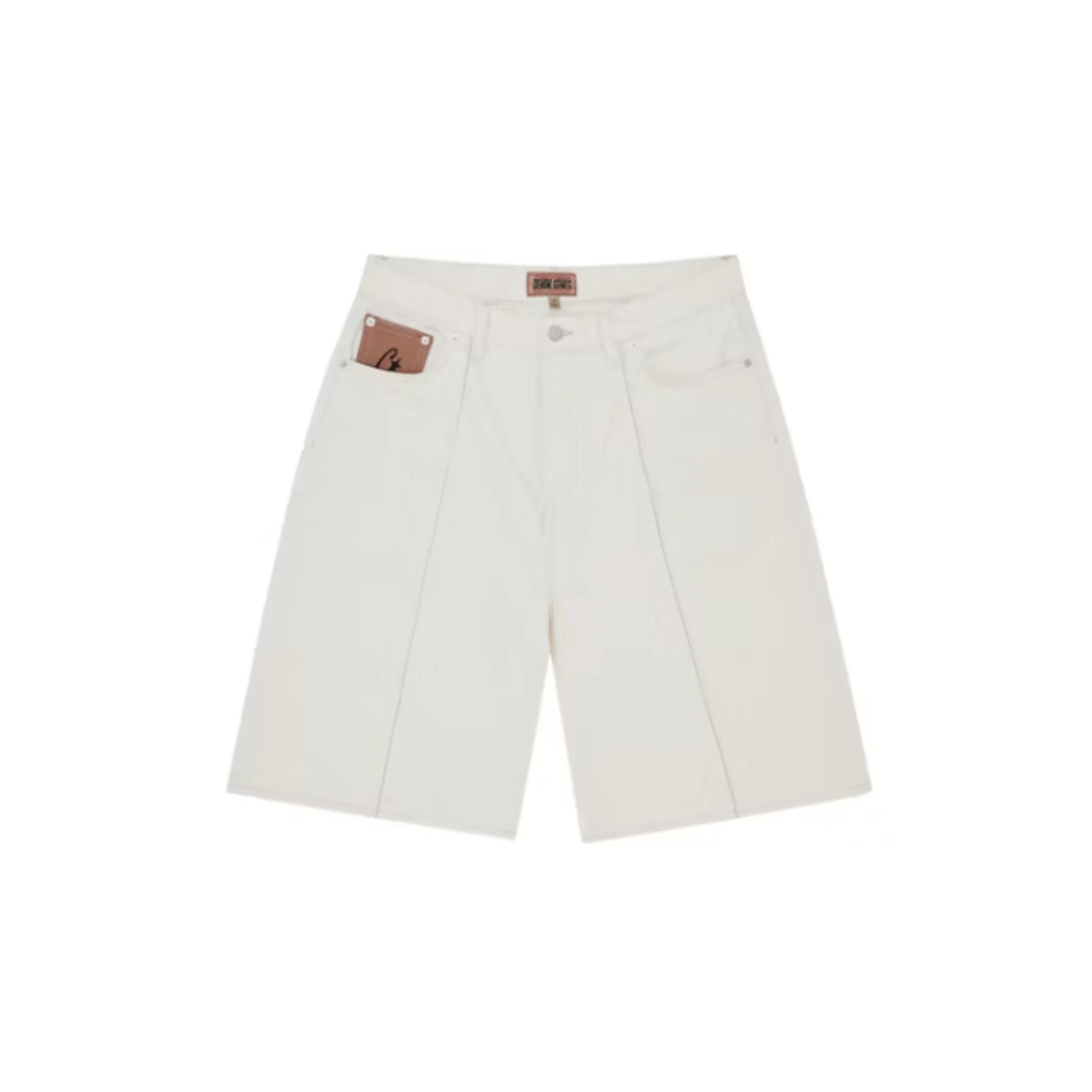 Corteiz C-Star Denim Jorts Natural