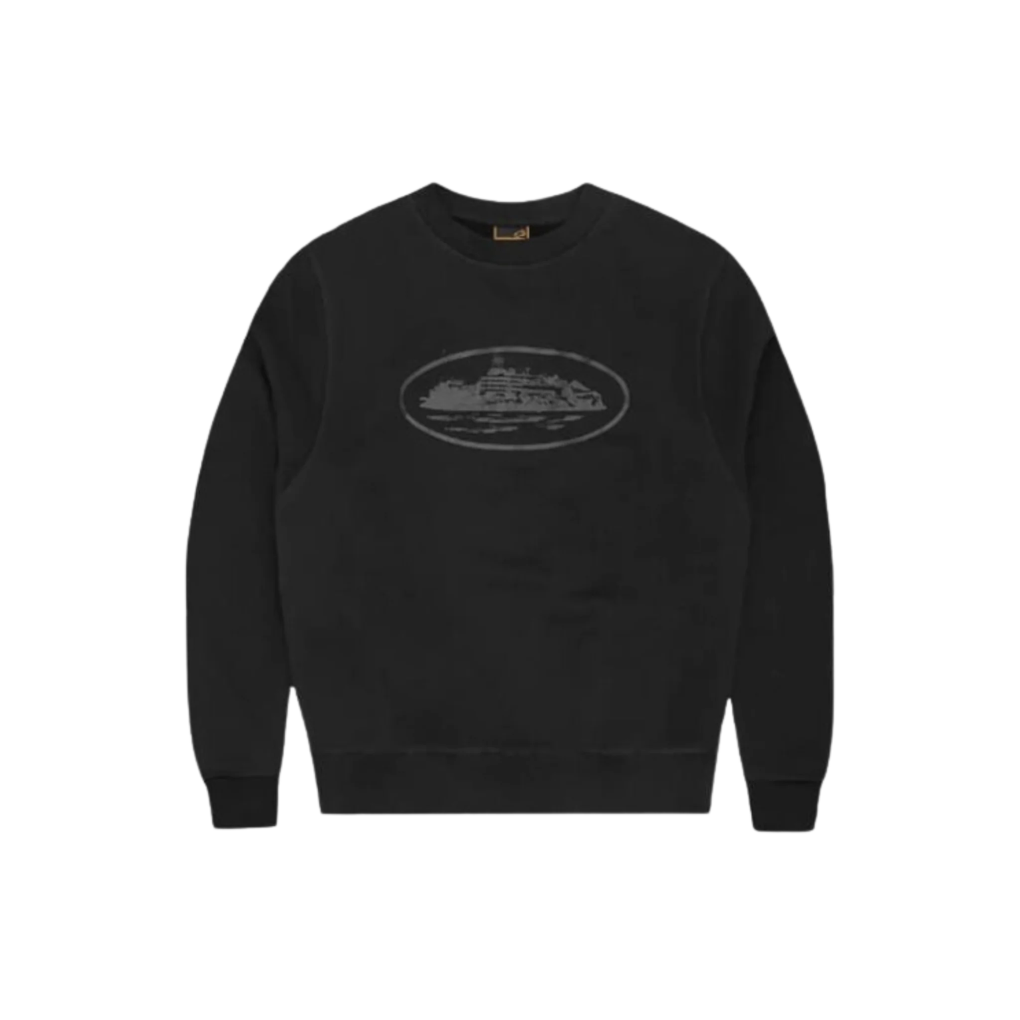 Corteiz OG Alcatraz Sweatshirt Triple Black