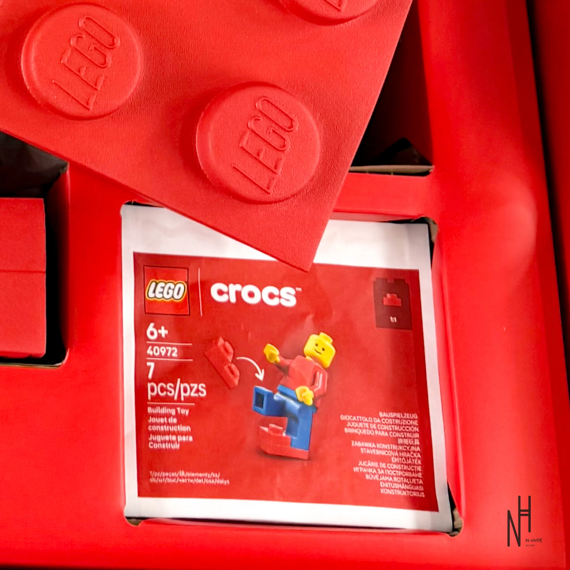 Crocs Brick Clog LEGO Red - Image 10
